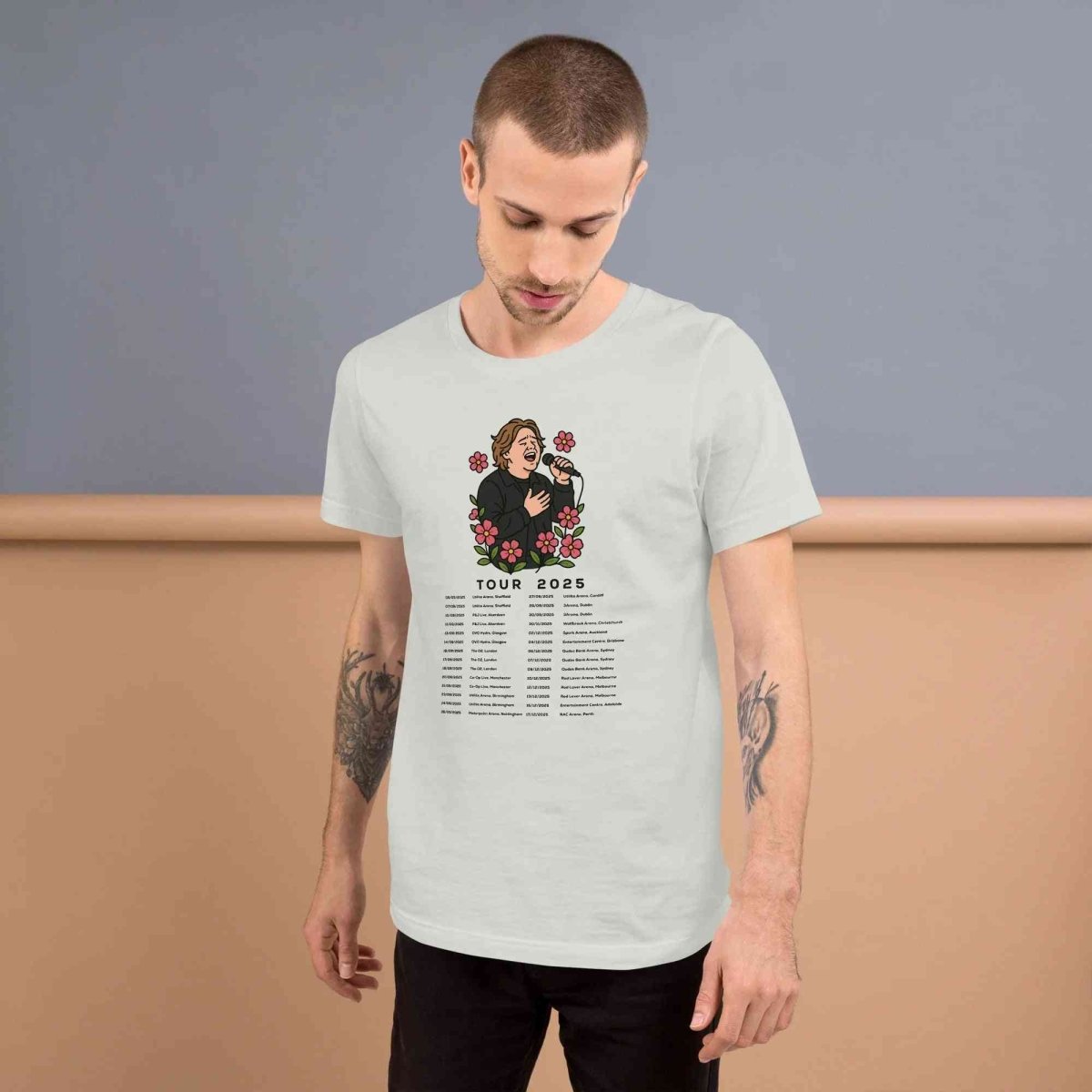 Lewis Capaldi 2025 Tour T-Shirt | Unisex Cotton Concert Merch Alcyone213k