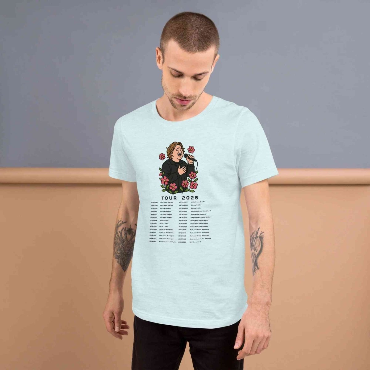 Lewis Capaldi 2025 Tour T-Shirt | Unisex Cotton Concert Merch Alcyone213k