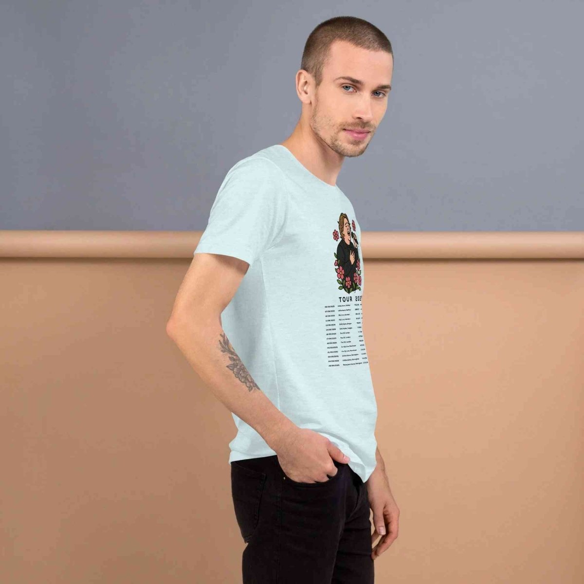 Lewis Capaldi 2025 Tour T-Shirt | Unisex Cotton Concert Merch Alcyone213k