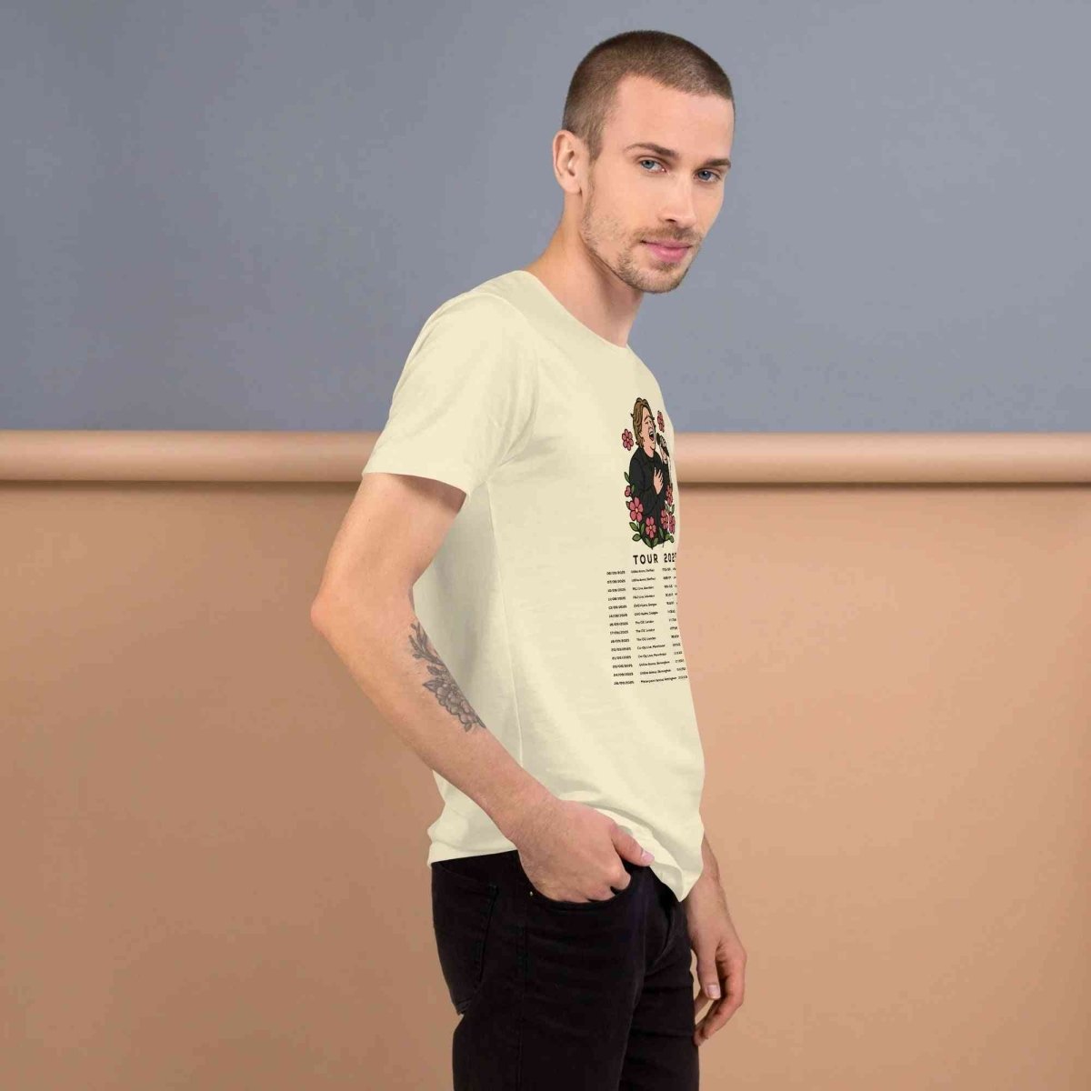 Lewis Capaldi 2025 Tour T-Shirt | Unisex Cotton Concert Merch Alcyone213k