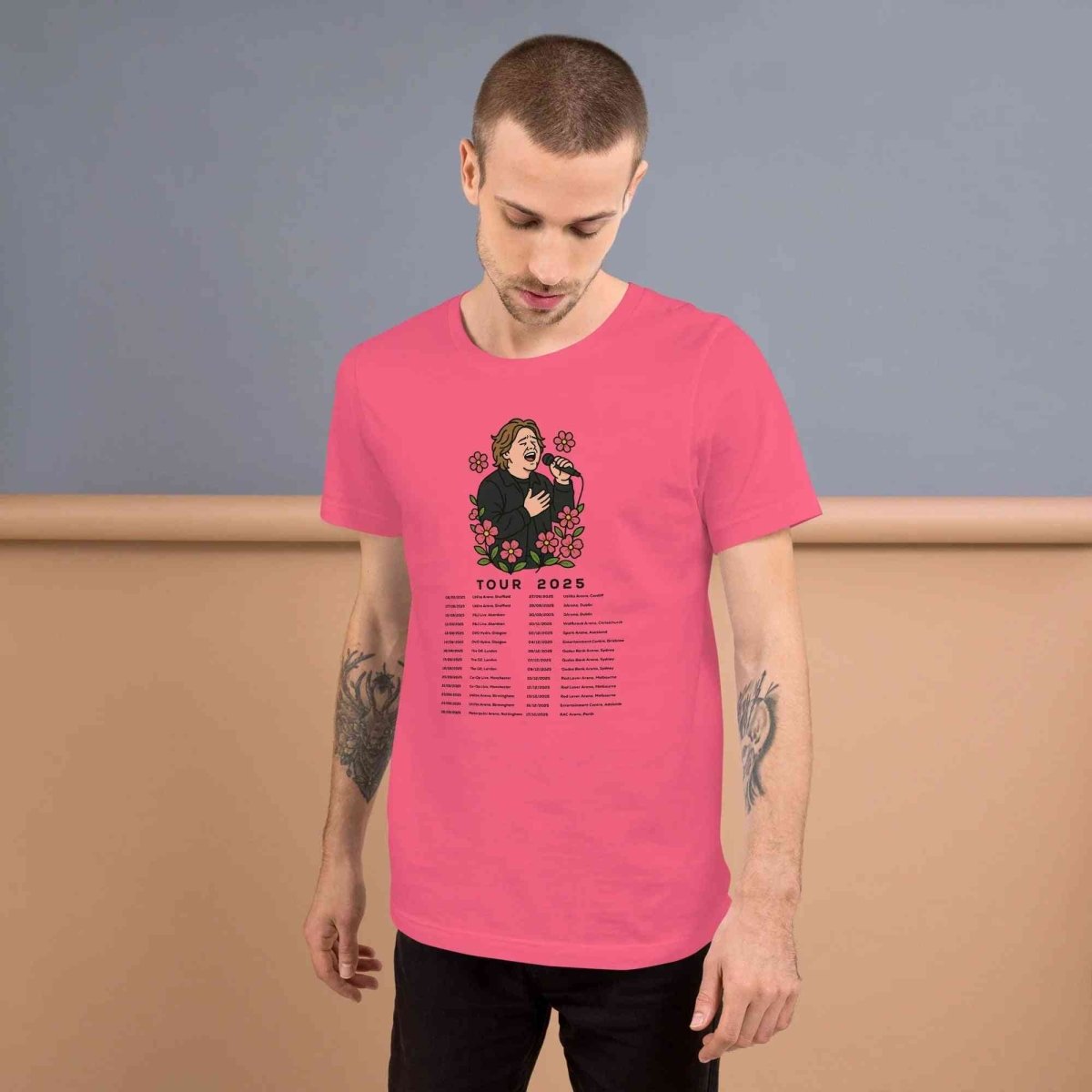 Lewis Capaldi 2025 Tour T-Shirt | Unisex Cotton Concert Merch Alcyone213k