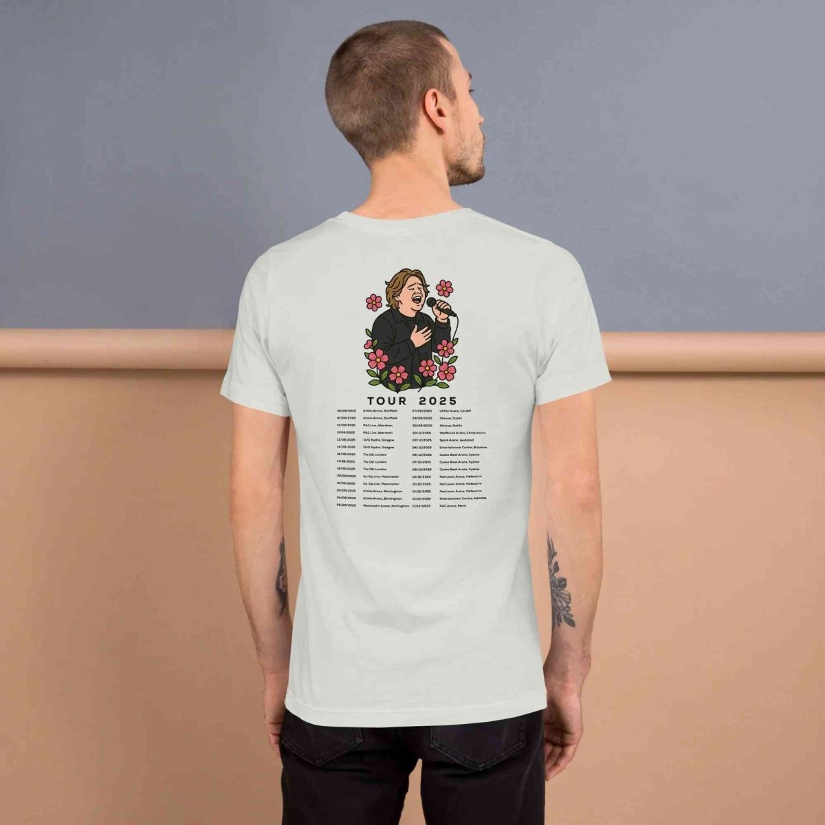 Lewis Capaldi 2025 Tour T-Shirt | Unisex Cotton Concert Merch Alcyone213k