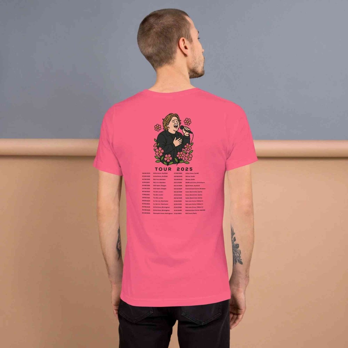 Lewis Capaldi 2025 Tour T-Shirt | Unisex Cotton Concert Merch Alcyone213k