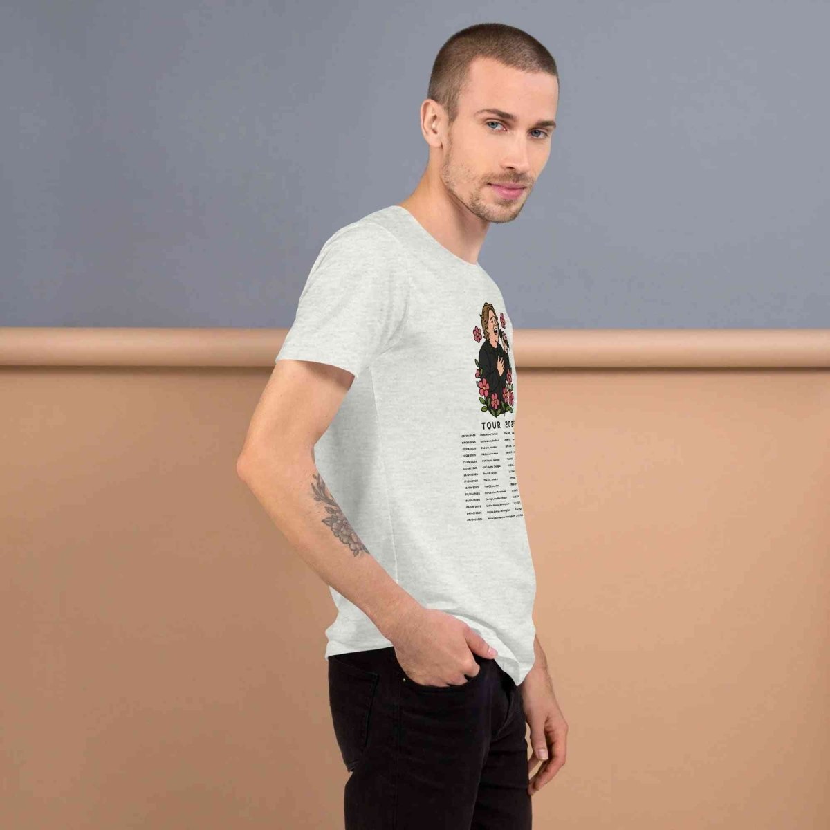 Lewis Capaldi 2025 Tour T-Shirt | Unisex Cotton Concert Merch Alcyone213k