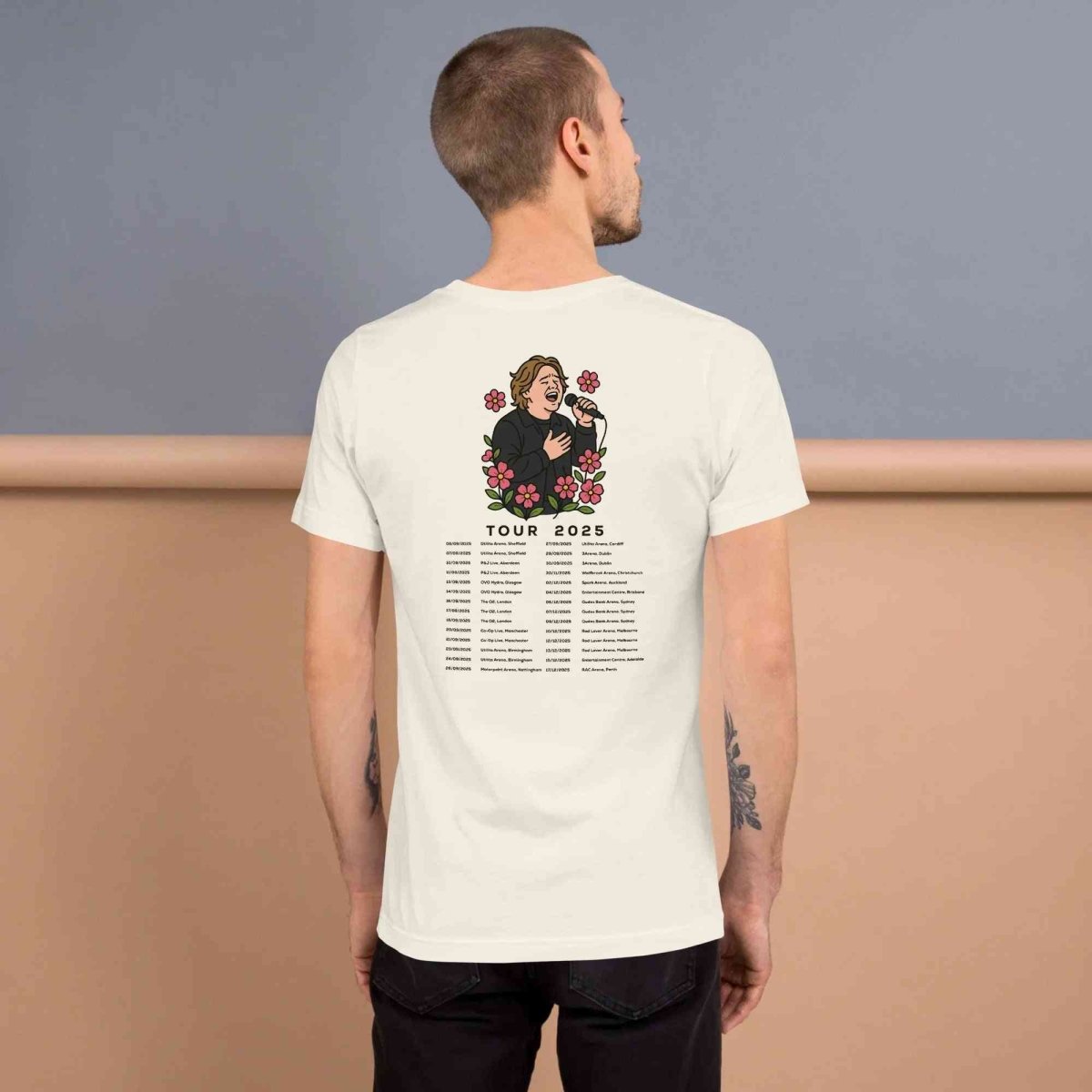 Lewis Capaldi 2025 Tour T-Shirt | Unisex Cotton Concert Merch Alcyone213k