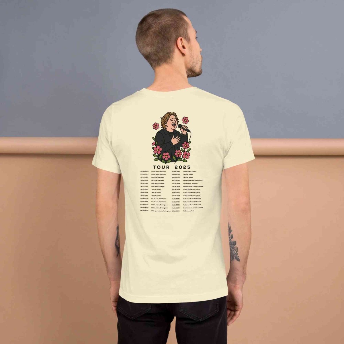 Lewis Capaldi 2025 Tour T-Shirt | Unisex Cotton Concert Merch Alcyone213k