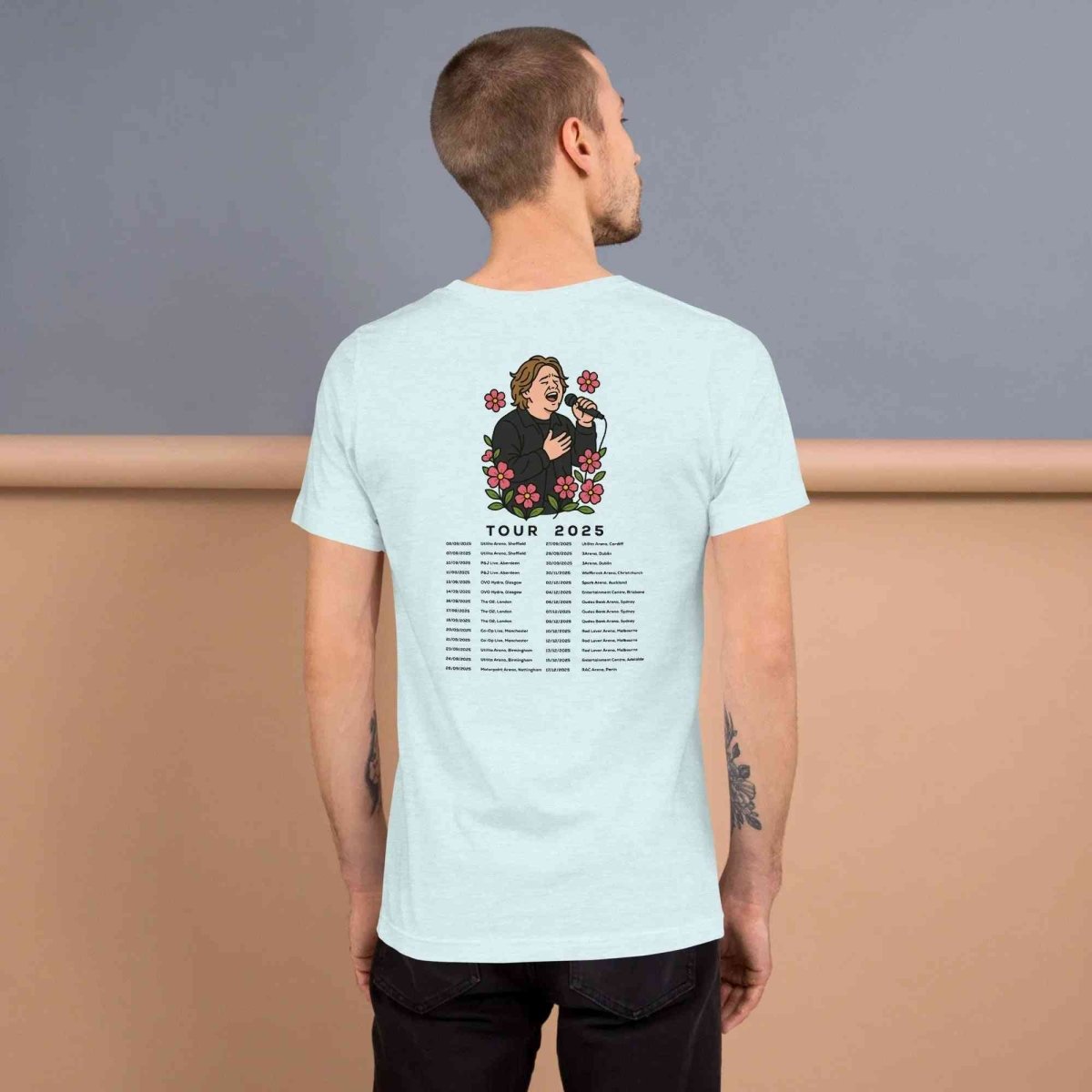 Lewis Capaldi 2025 Tour T-Shirt | Unisex Cotton Concert Merch Alcyone213k