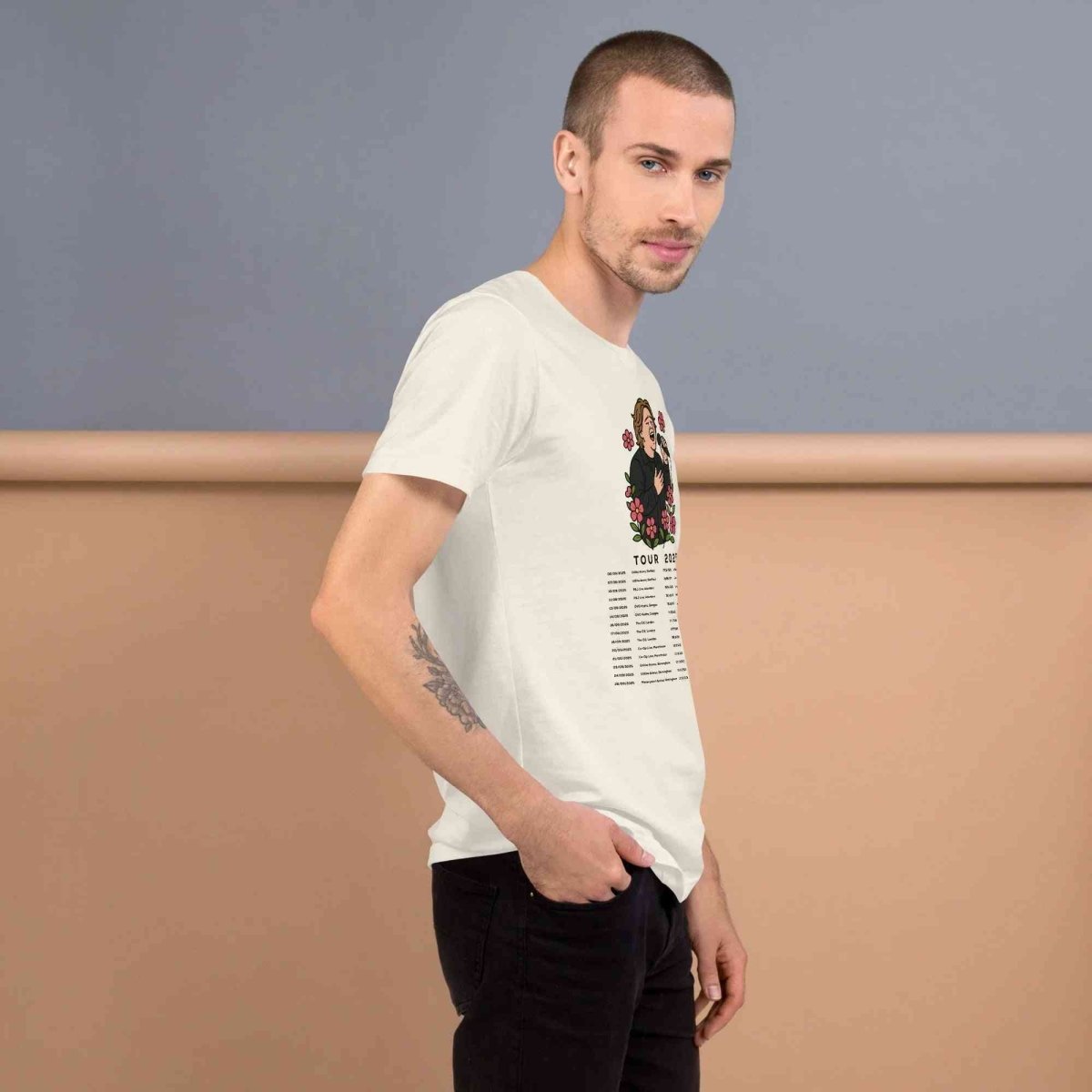 Lewis Capaldi 2025 Tour T-Shirt | Unisex Cotton Concert Merch Alcyone213k