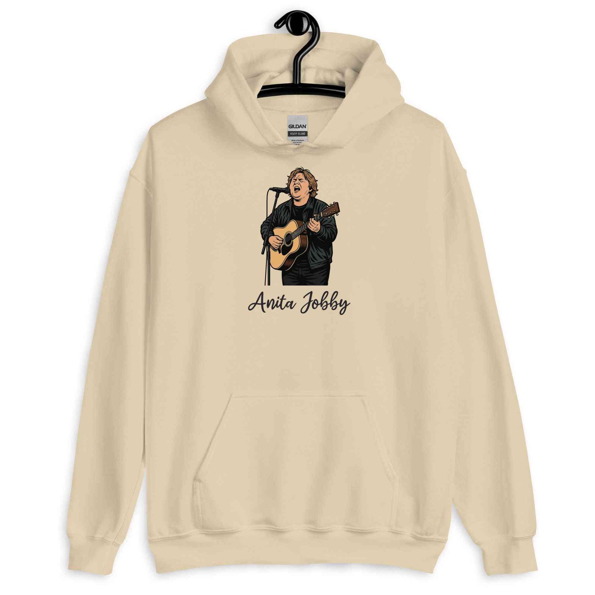 Lewis Capaldi Unisex Hoodie - Anita Jobby Collection Cotton Blend Alcyone213k