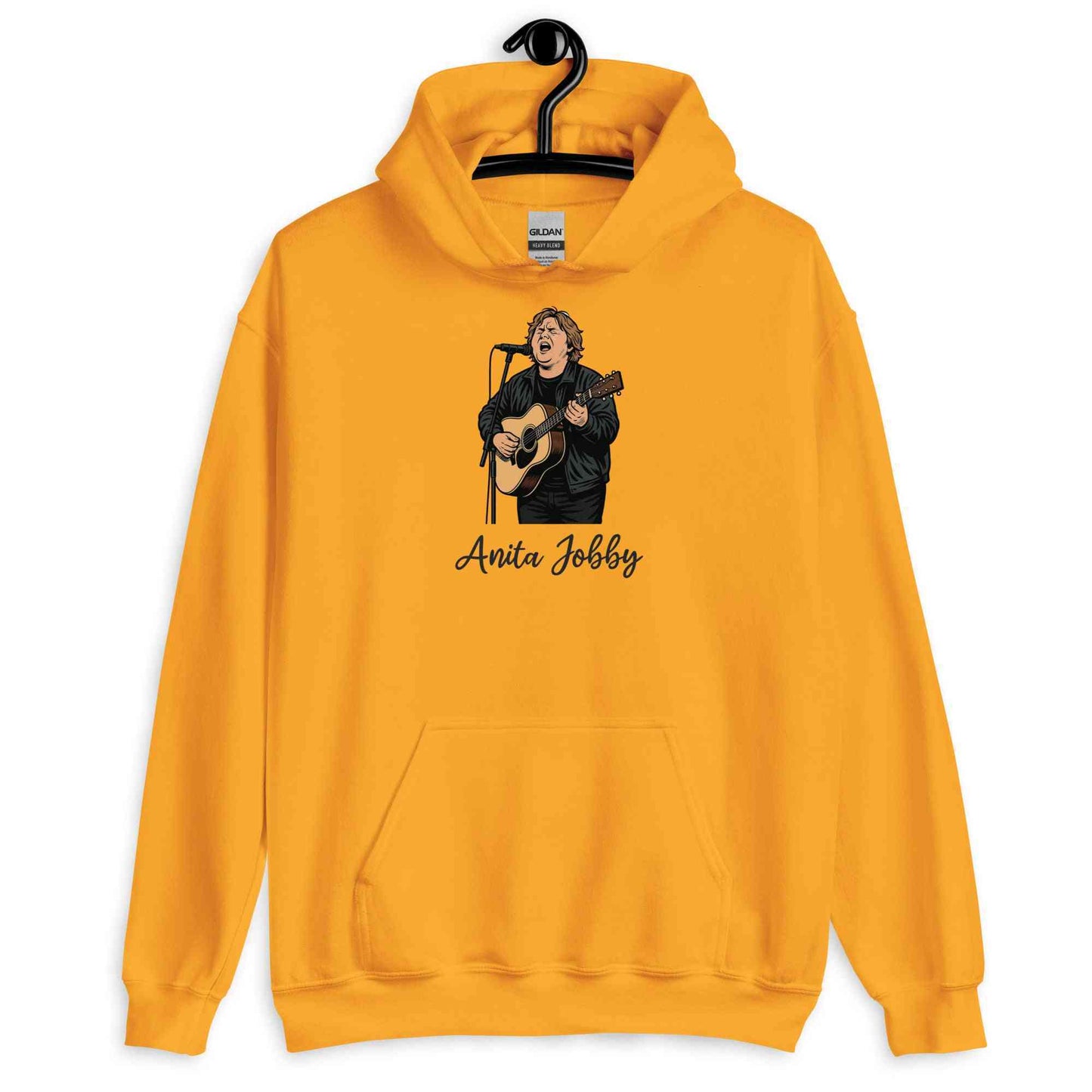 Lewis Capaldi Unisex Hoodie - Anita Jobby Collection Cotton Blend Alcyone213k