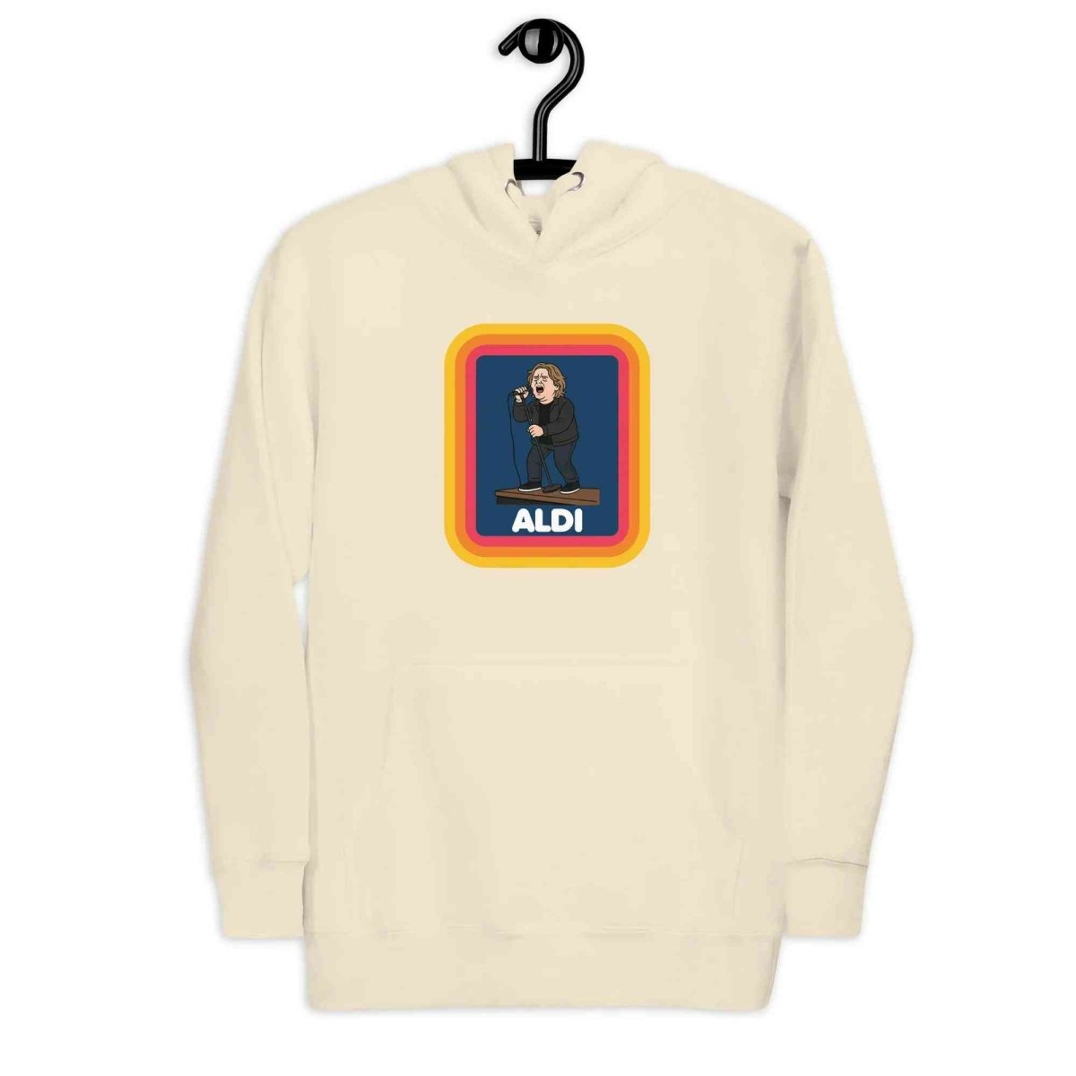 Lewis Capaldi Unisex Hoodie | Official "Capaldi On A Aldi" Cotton Blend Alcyone213k