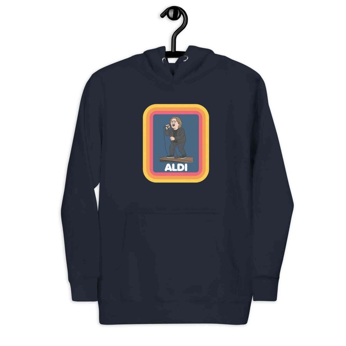 Lewis Capaldi Unisex Hoodie | Official "Capaldi On A Aldi" Cotton Blend Alcyone213k