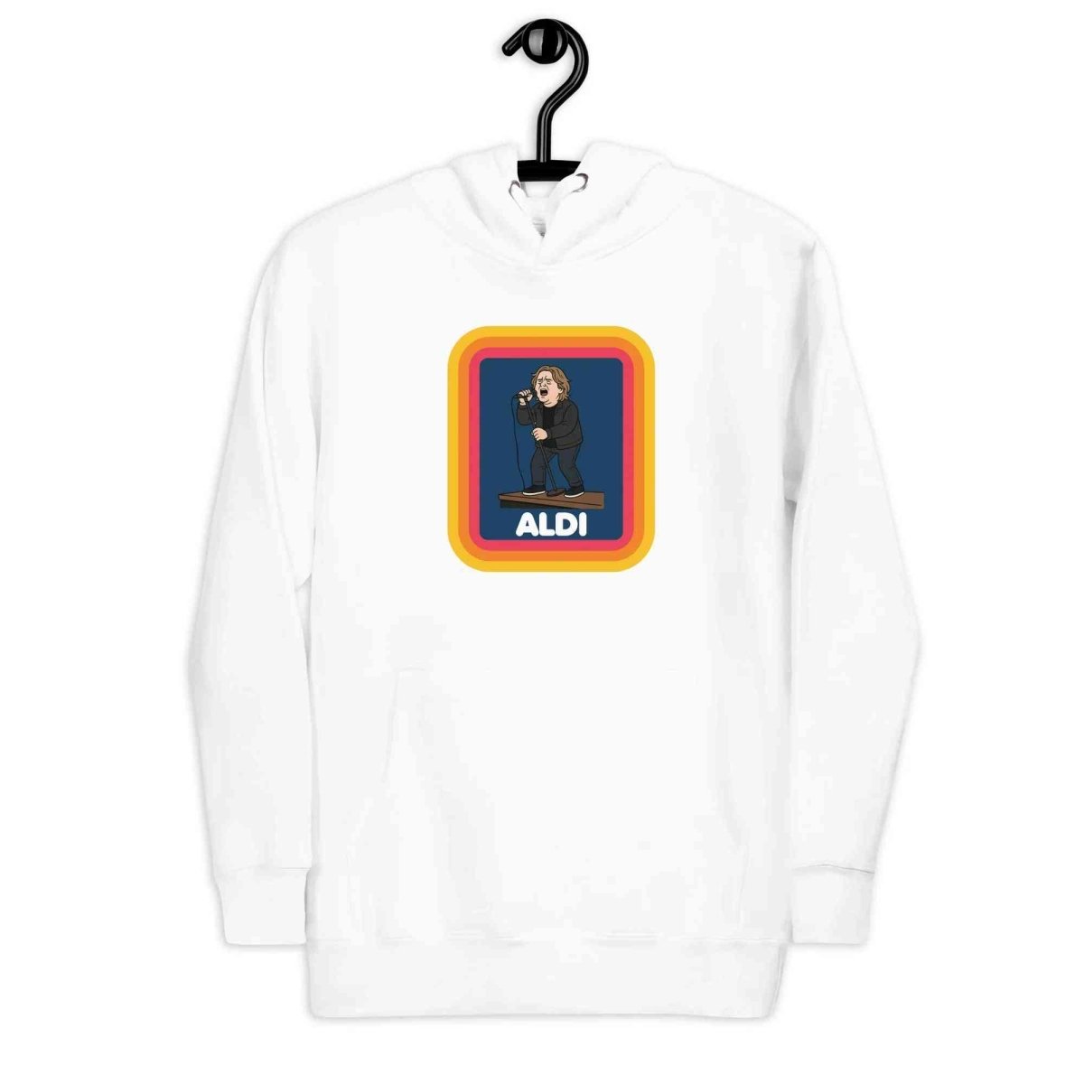 Lewis Capaldi Unisex Hoodie | Official "Capaldi On A Aldi" Cotton Blend Alcyone213k