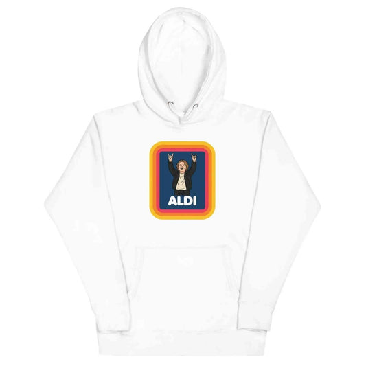Lewis Capaldi Unisex Hoodie - "Capaldi On A Aldi" Graphic Cotton Blend Alcyone213k