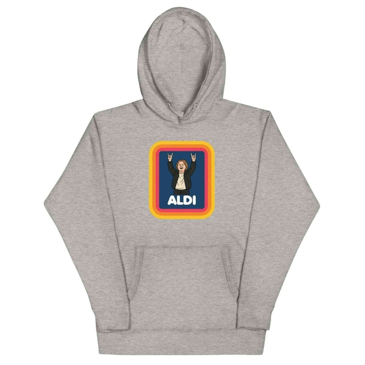 Lewis Capaldi Unisex Hoodie - "Capaldi On A Aldi" Graphic Cotton Blend Alcyone213k