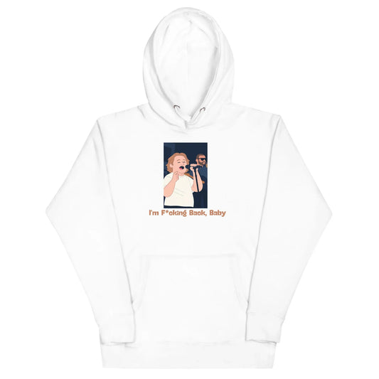 Lewis Capaldi "I'm Back" Unisex Hoodie - Cotton Polyester Blend Fan Merch Alcyone213k