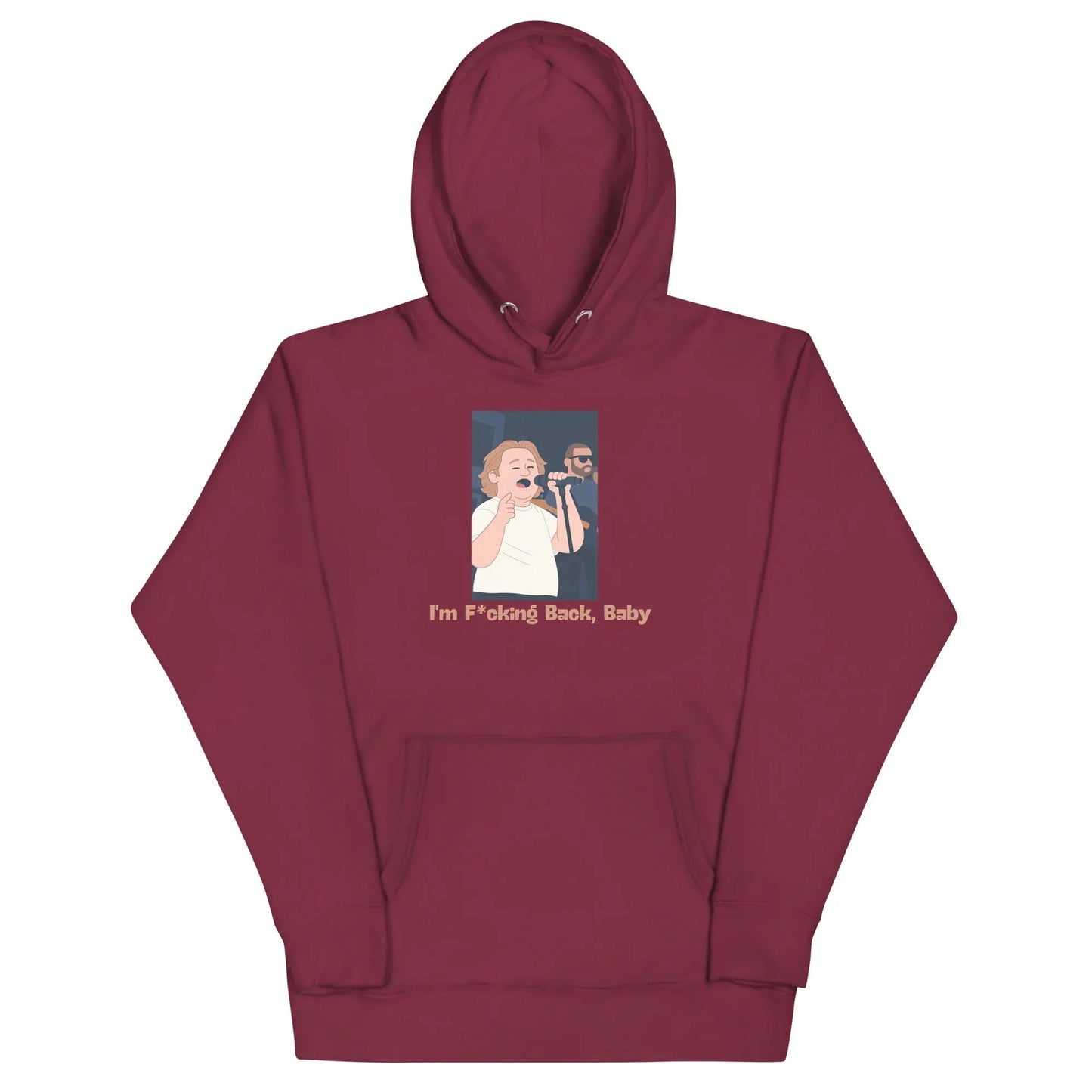 Lewis Capaldi "I'm Back" Unisex Hoodie - Cotton Polyester Blend Fan Merch Alcyone213k