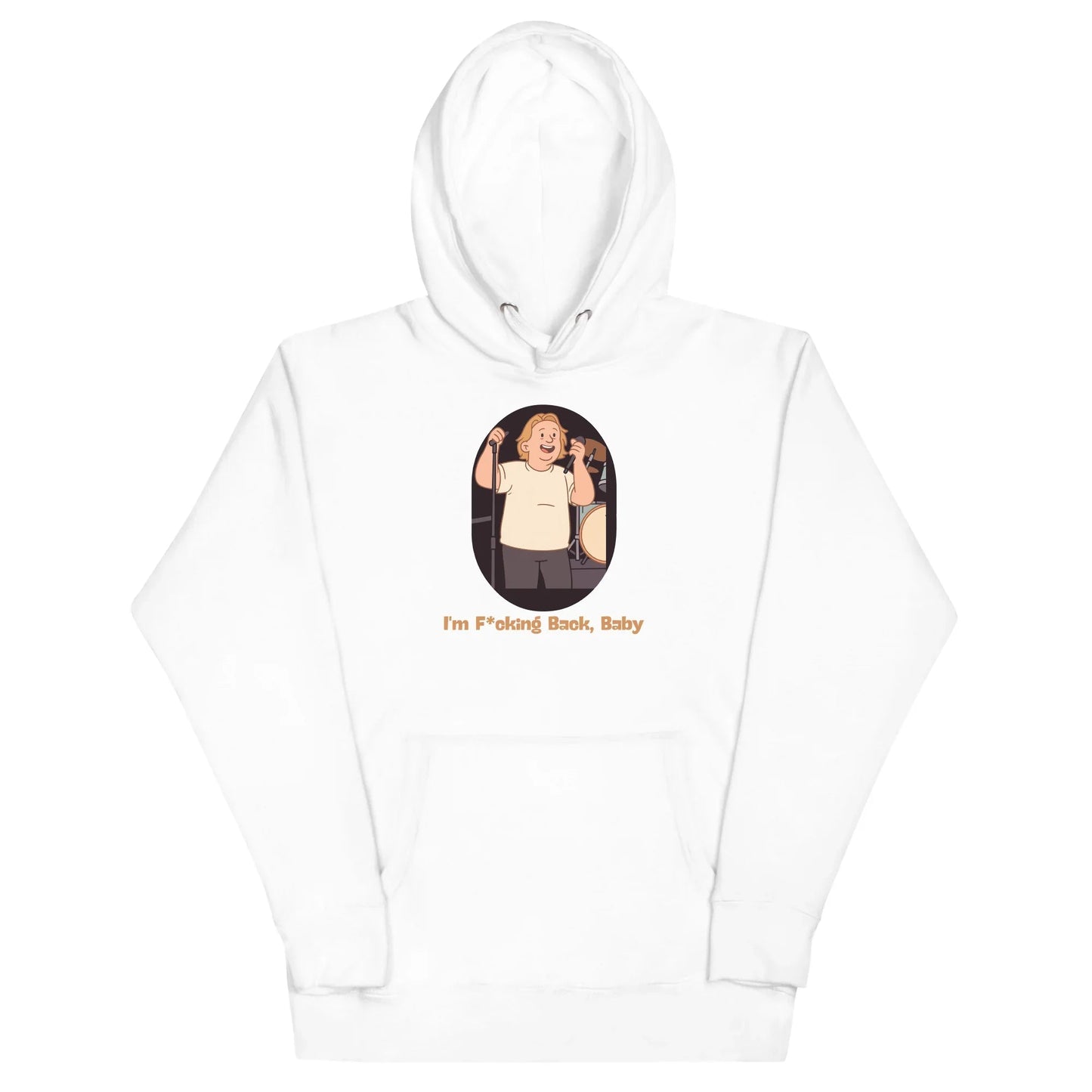 Lewis Capaldi "I'm Back" Graphic Hoodie - Unisex Cotton Blend Alcyone213k