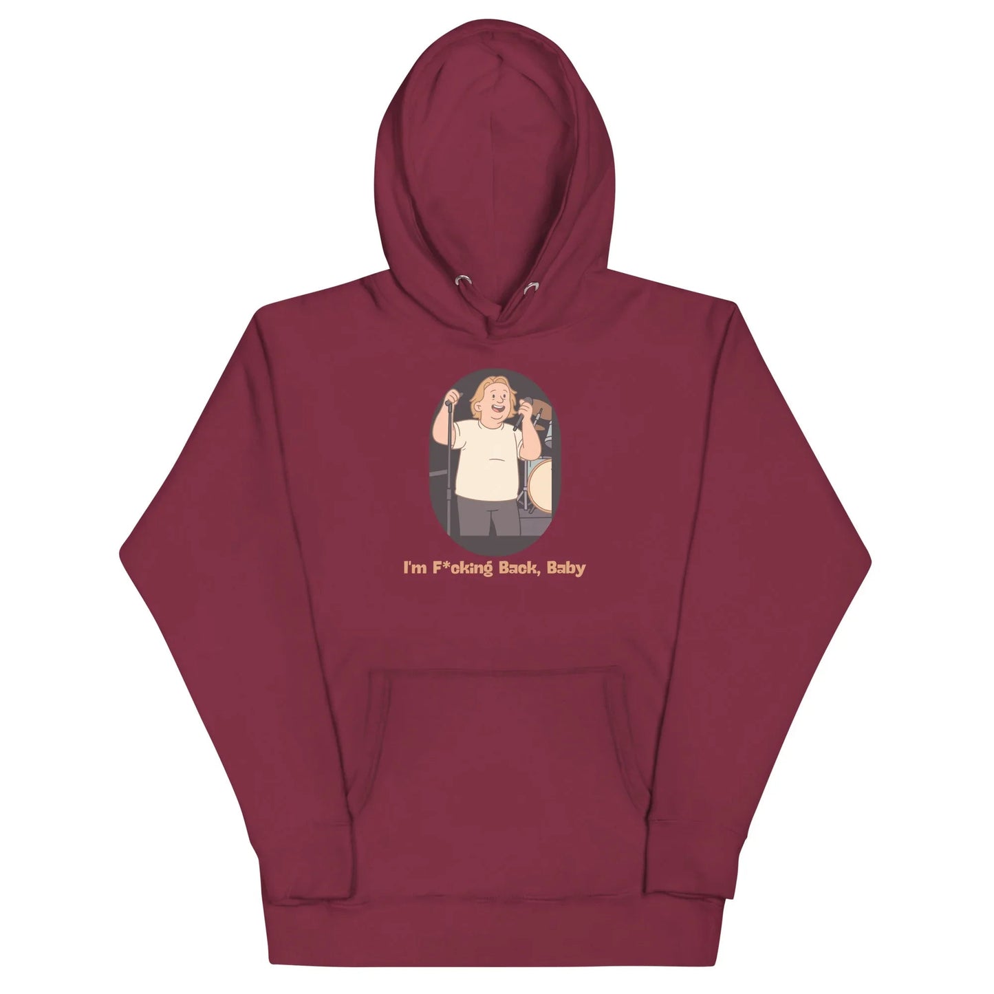 Lewis Capaldi "I'm Back" Graphic Hoodie - Unisex Cotton Blend Alcyone213k