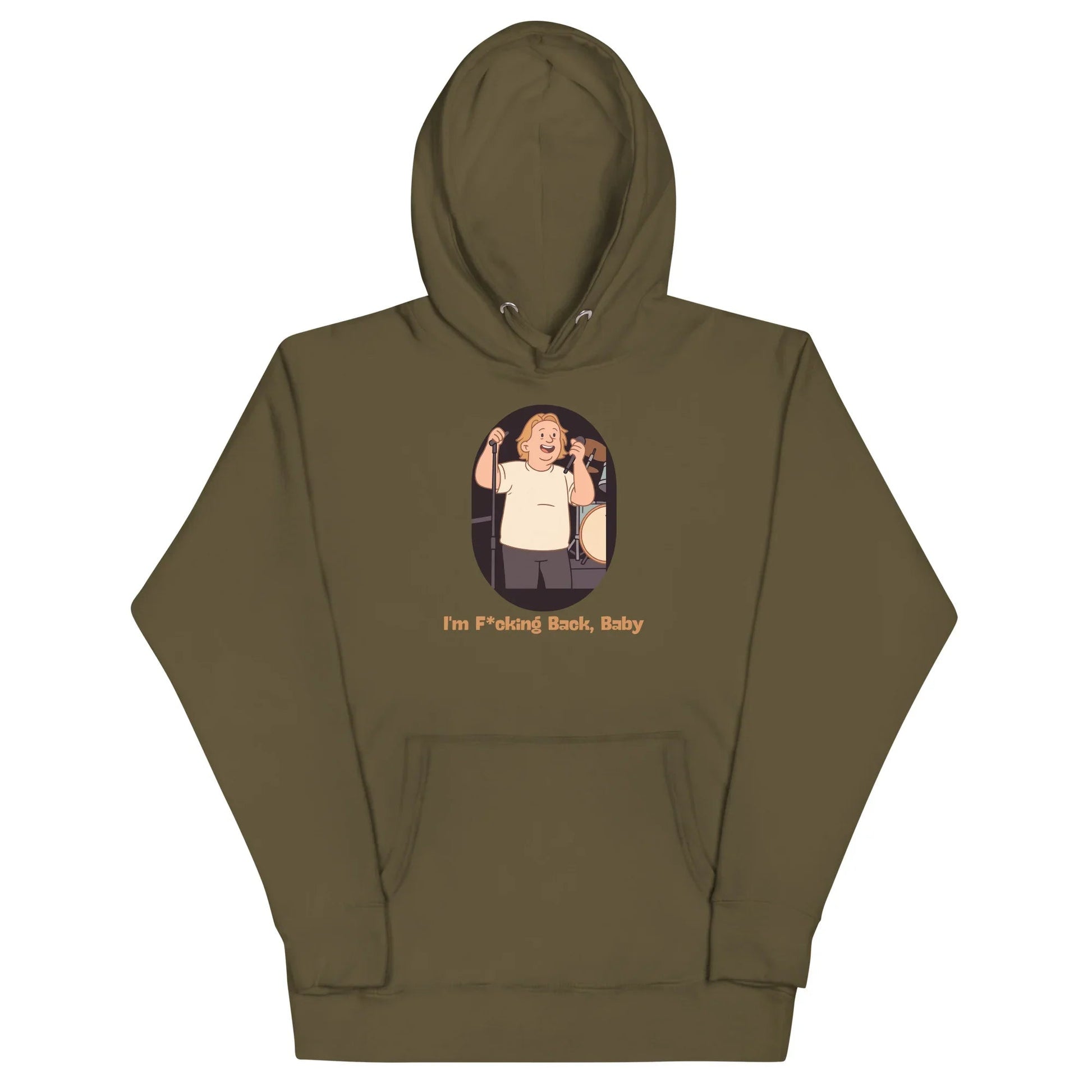Lewis Capaldi "I'm Back" Graphic Hoodie - Unisex Cotton Blend Alcyone213k