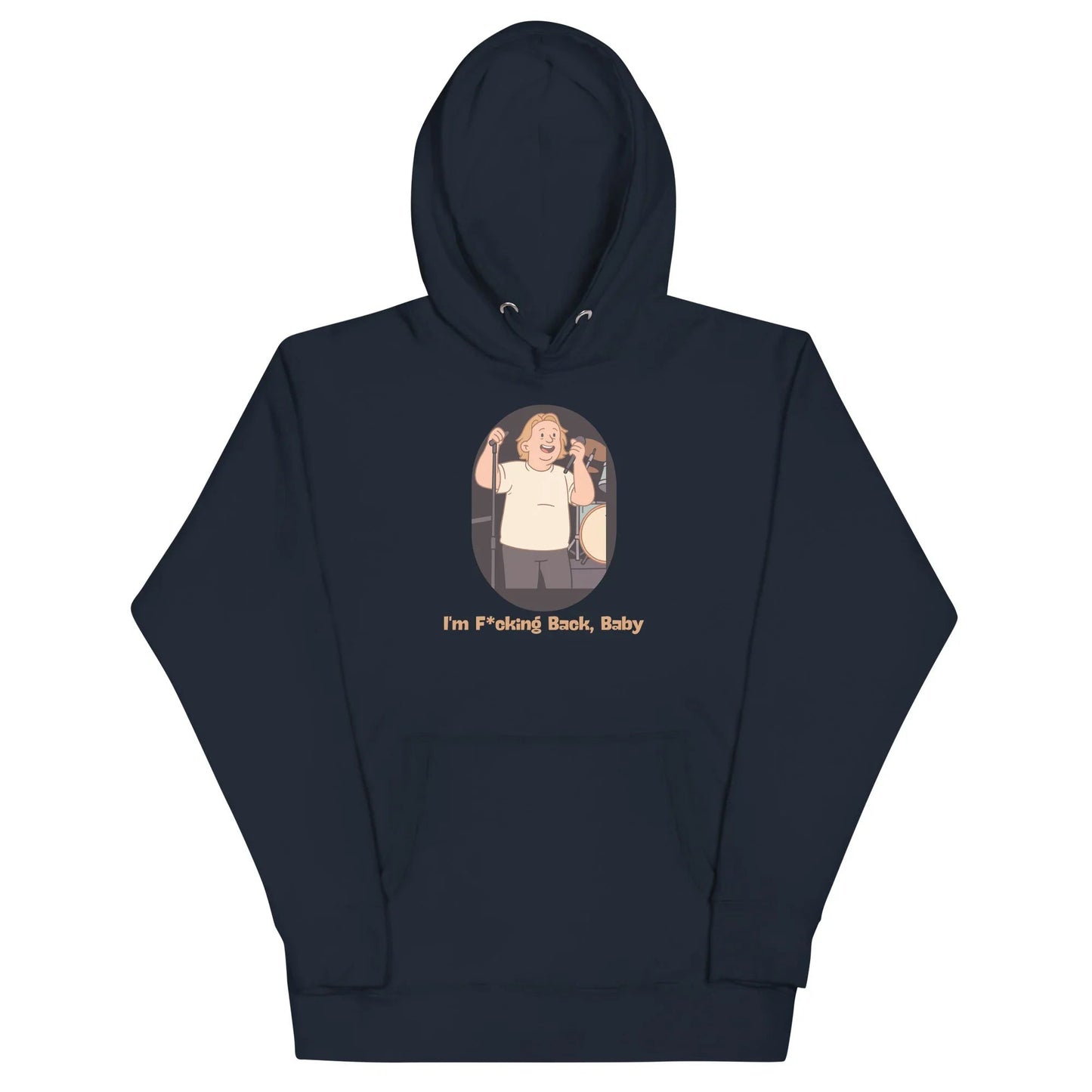 Lewis Capaldi "I'm Back" Graphic Hoodie - Unisex Cotton Blend Alcyone213k