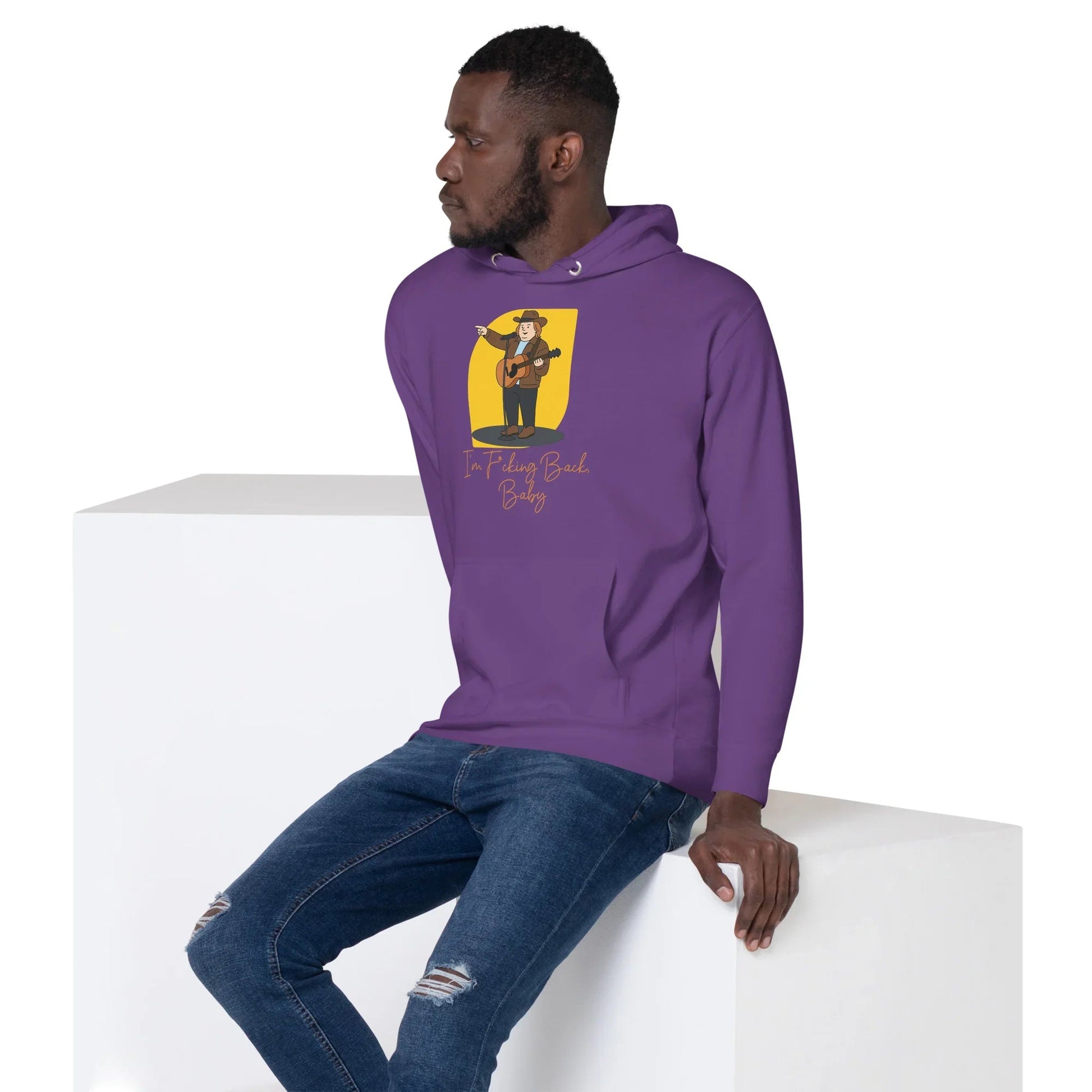 Lewis Capaldi "I'm Back" Unisex Hoodie - Cotton Polyester Blend Alcyone213k