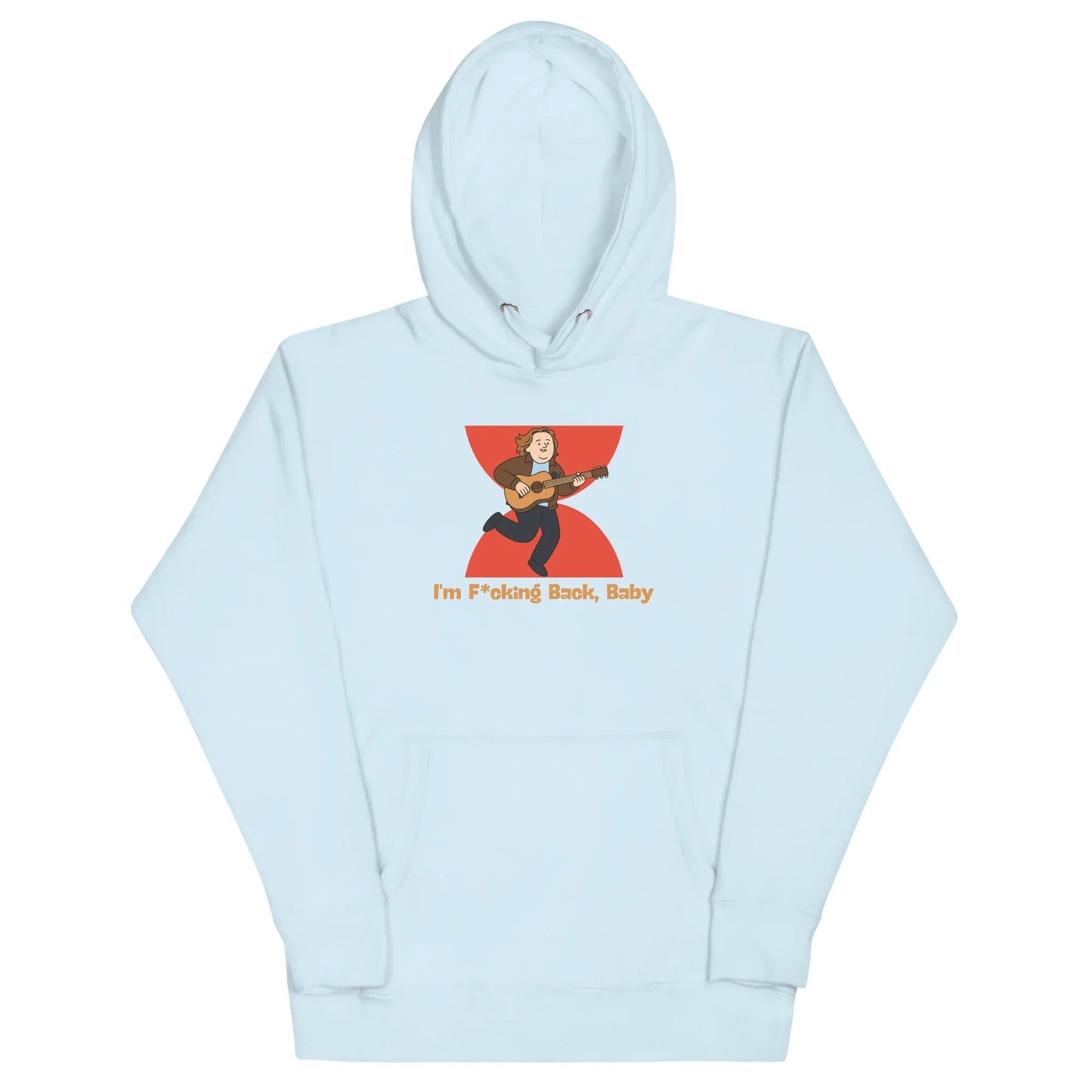 Lewis Capaldi Unisex Hoodie | "I'm Back" Graphic Cotton-Polyester Blend Alcyone213k
