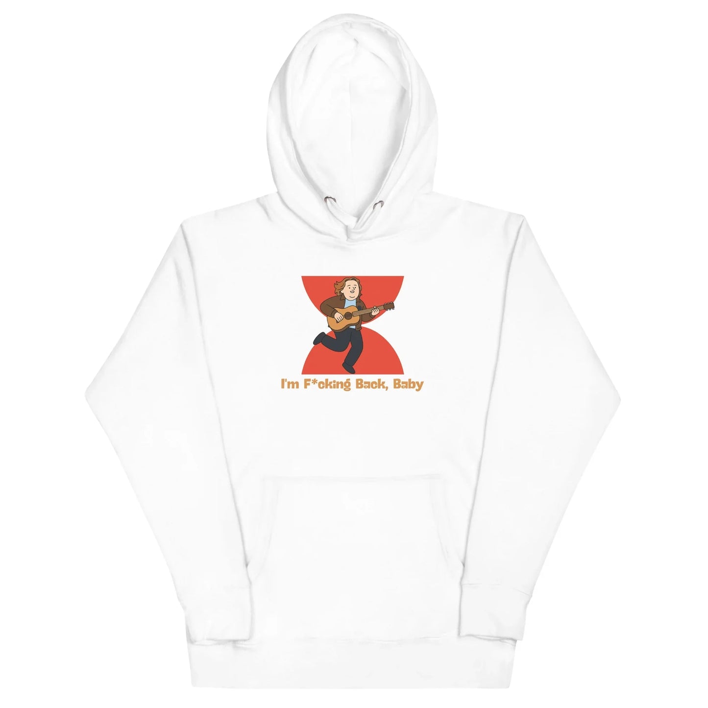 Lewis Capaldi Unisex Hoodie | "I'm Back" Graphic Cotton-Polyester Blend Alcyone213k