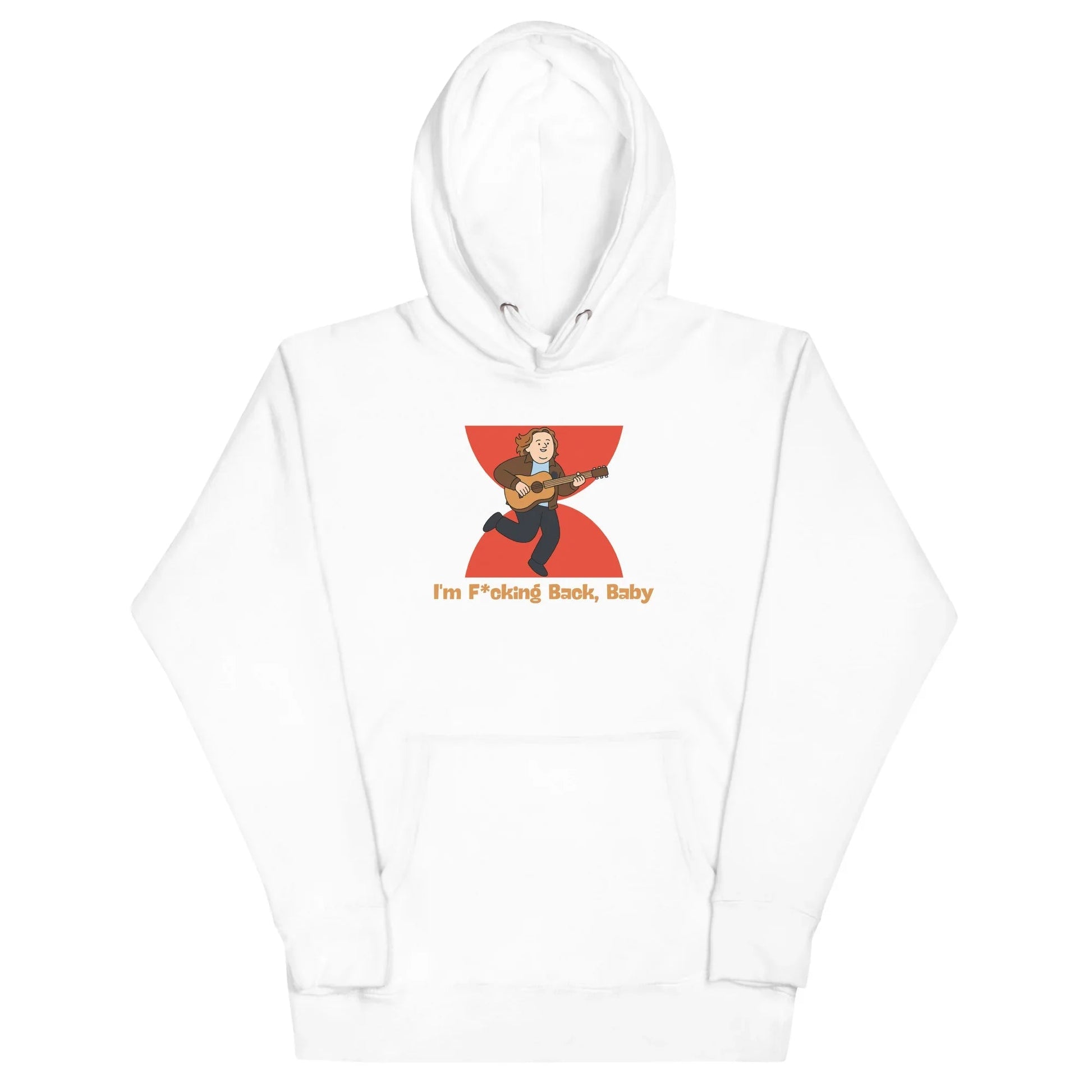 Lewis Capaldi Unisex Hoodie | "I'm Back" Graphic Cotton-Polyester Blend Alcyone213k