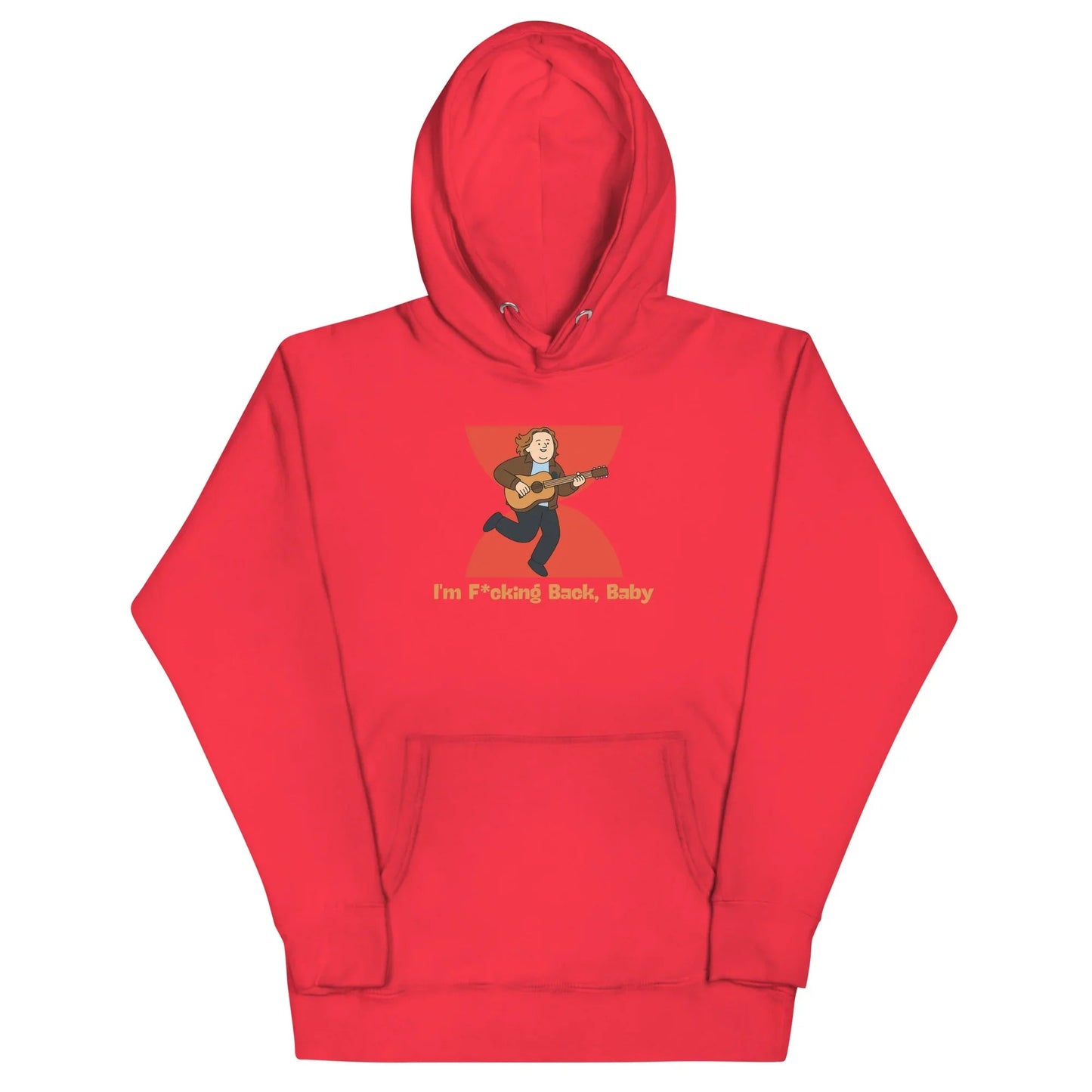 Lewis Capaldi Unisex Hoodie | "I'm Back" Graphic Cotton-Polyester Blend Alcyone213k