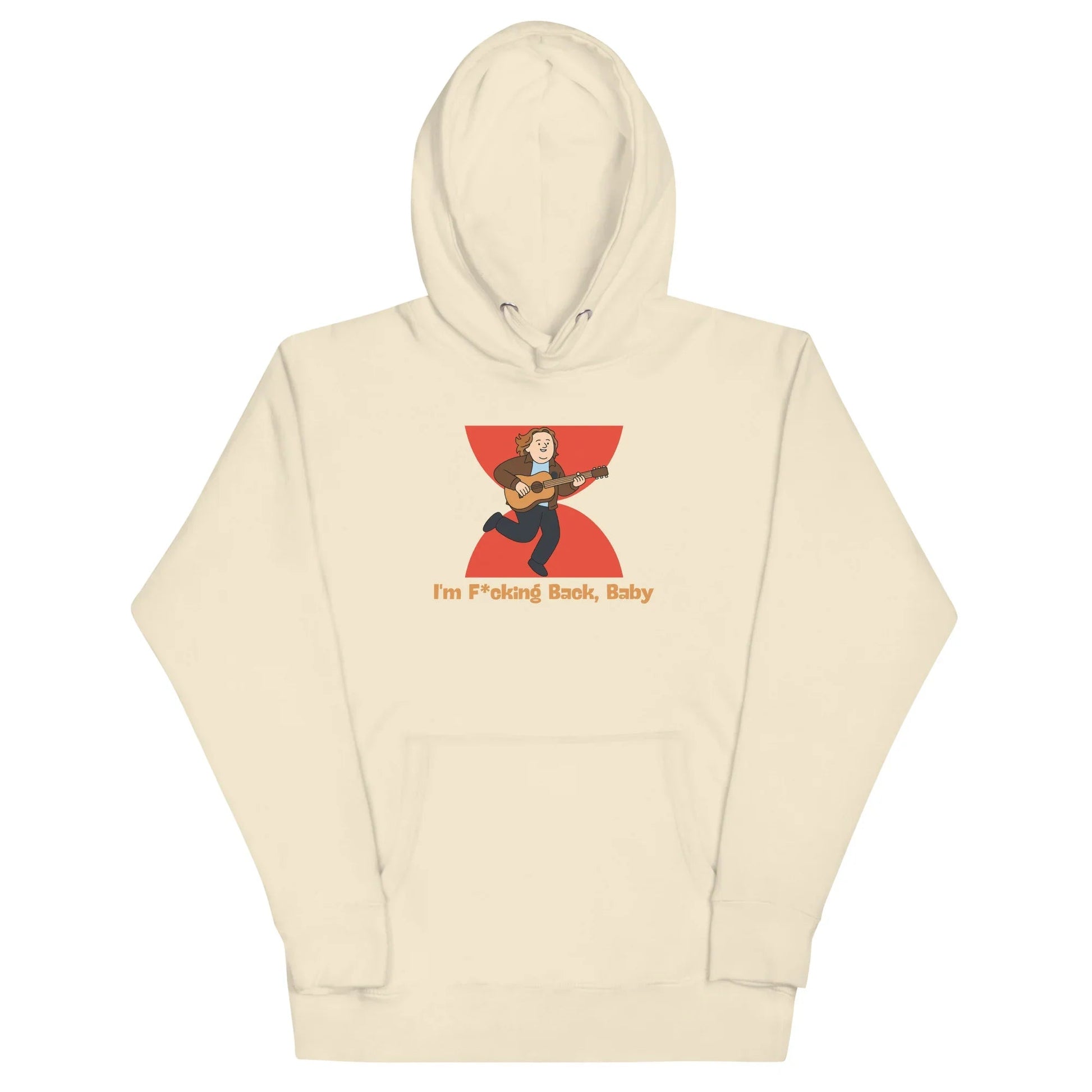 Lewis Capaldi Unisex Hoodie | "I'm Back" Graphic Cotton-Polyester Blend Alcyone213k