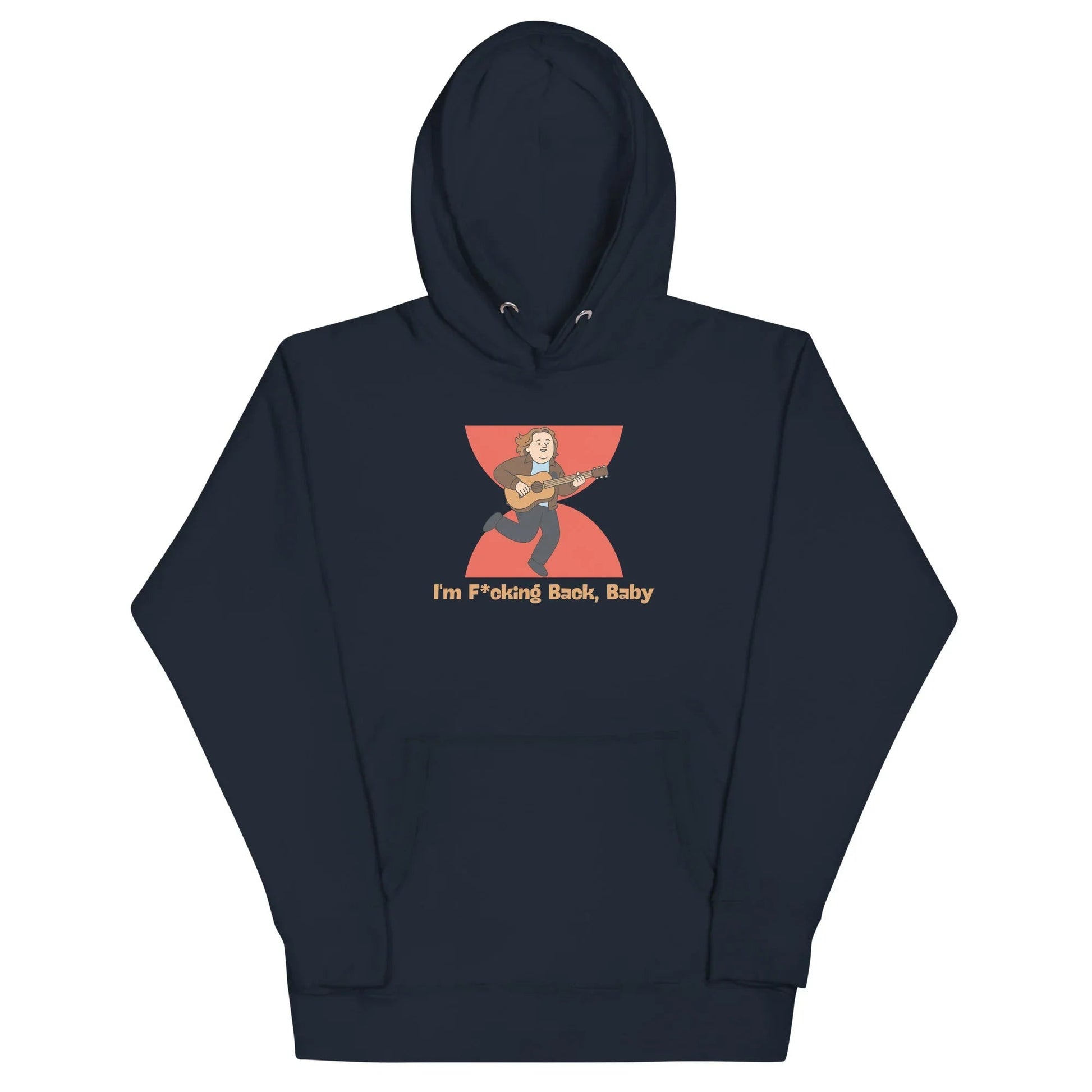 Lewis Capaldi Unisex Hoodie | "I'm Back" Graphic Cotton-Polyester Blend Alcyone213k