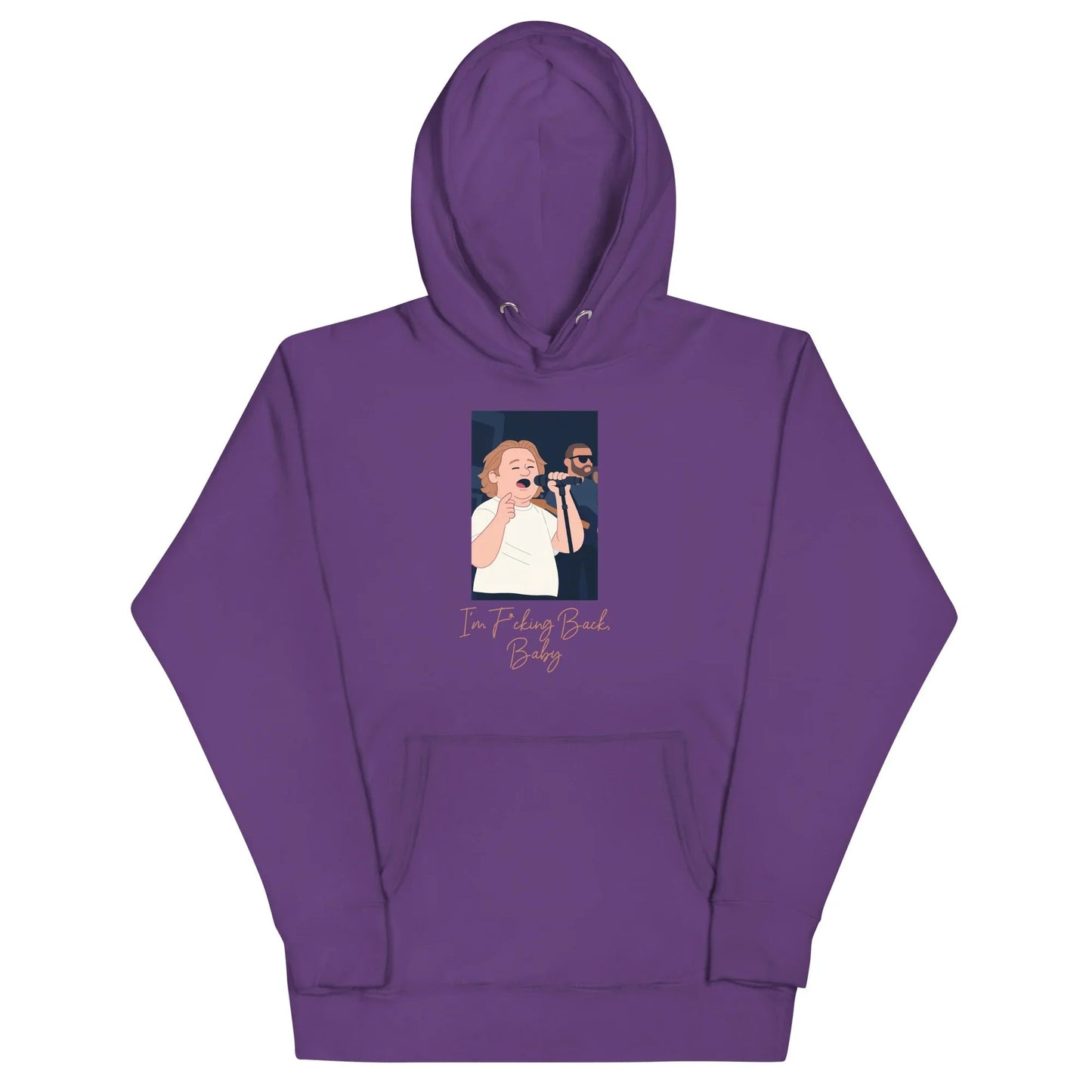 Lewis Capaldi "I'm Back" Unisex Hoodie | Cotton Polyester Blend Alcyone213k