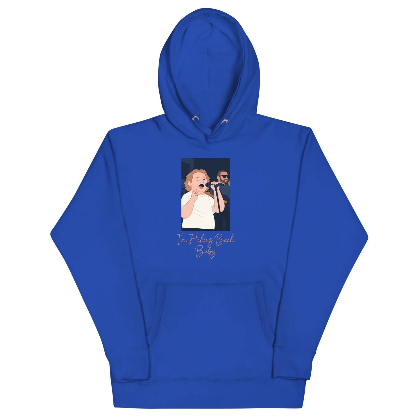 Lewis Capaldi "I'm Back" Unisex Hoodie | Cotton Polyester Blend Alcyone213k