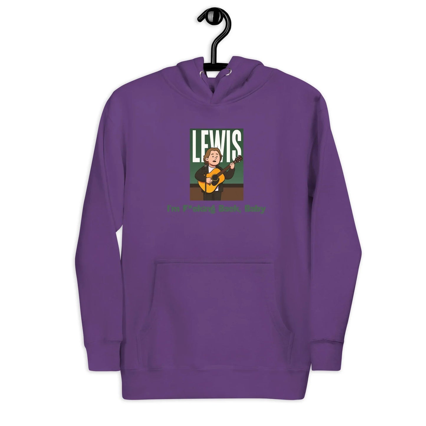 Lewis Capaldi Unisex Hoodie - "I'm Back" Fan Apparel Alcyone213k