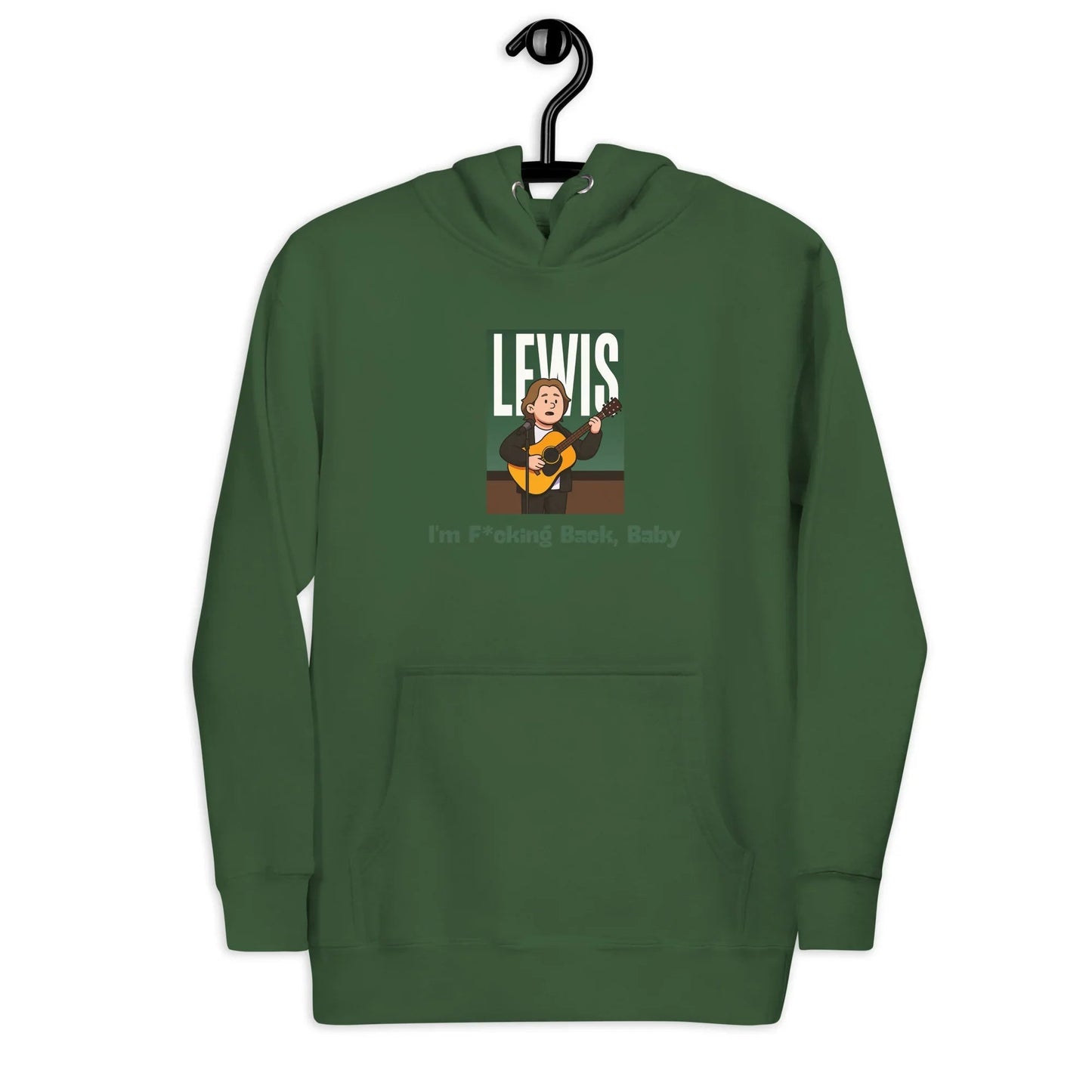 Lewis Capaldi Unisex Hoodie - "I'm Back" Fan Apparel Alcyone213k