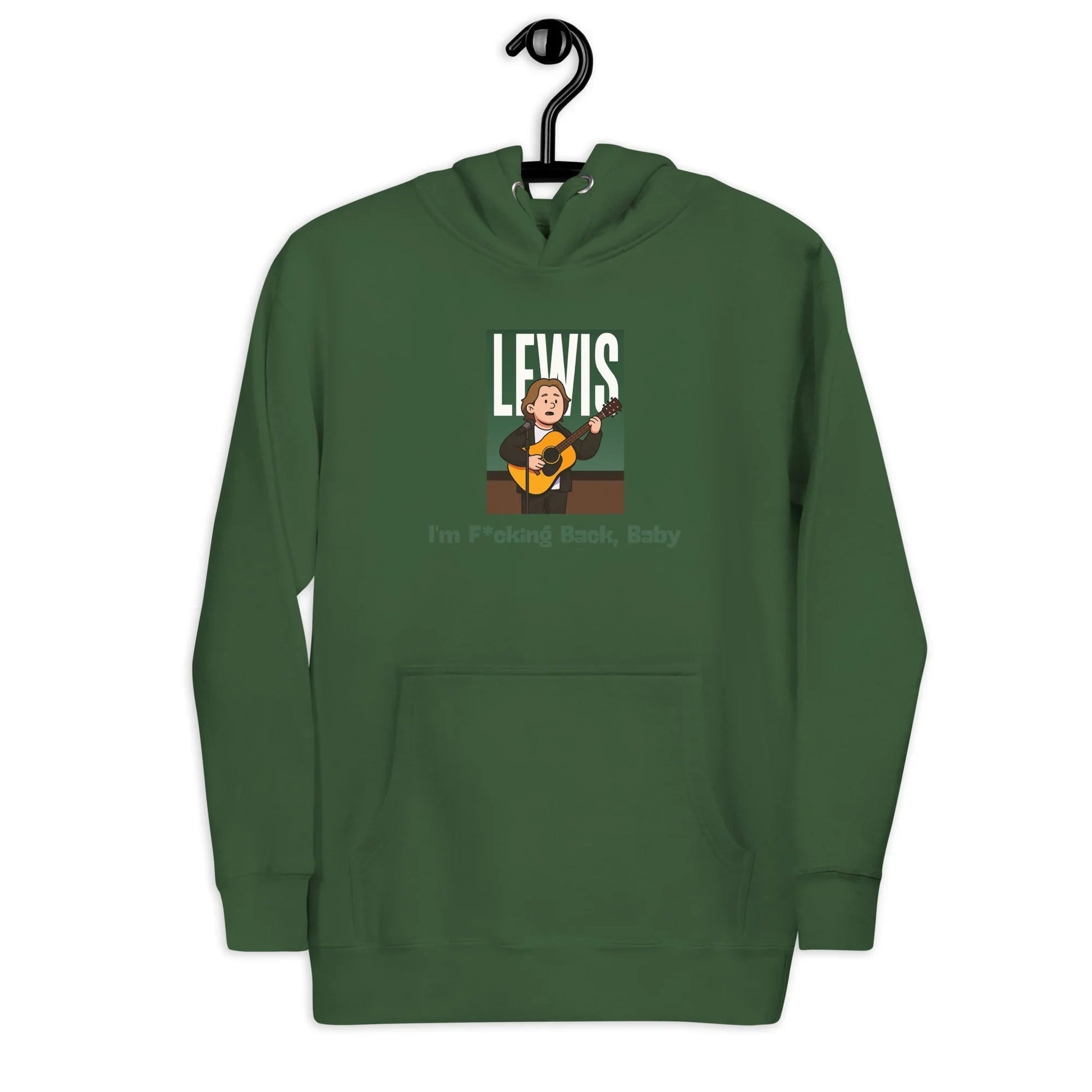 Lewis Capaldi Unisex Hoodie - "I'm Back" Fan Apparel Alcyone213k