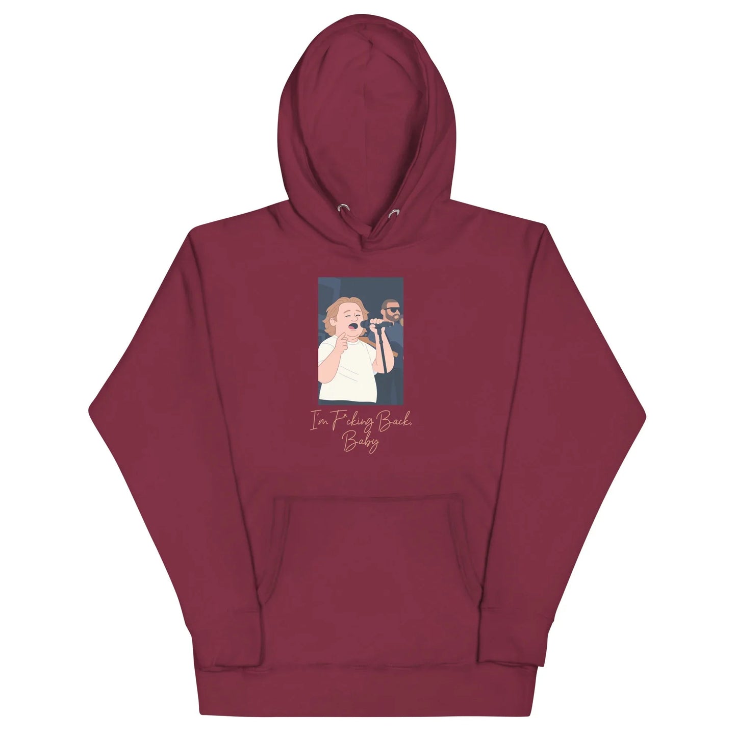 Lewis Capaldi "I'm Back" Unisex Hoodie | Cotton Polyester Blend Alcyone213k