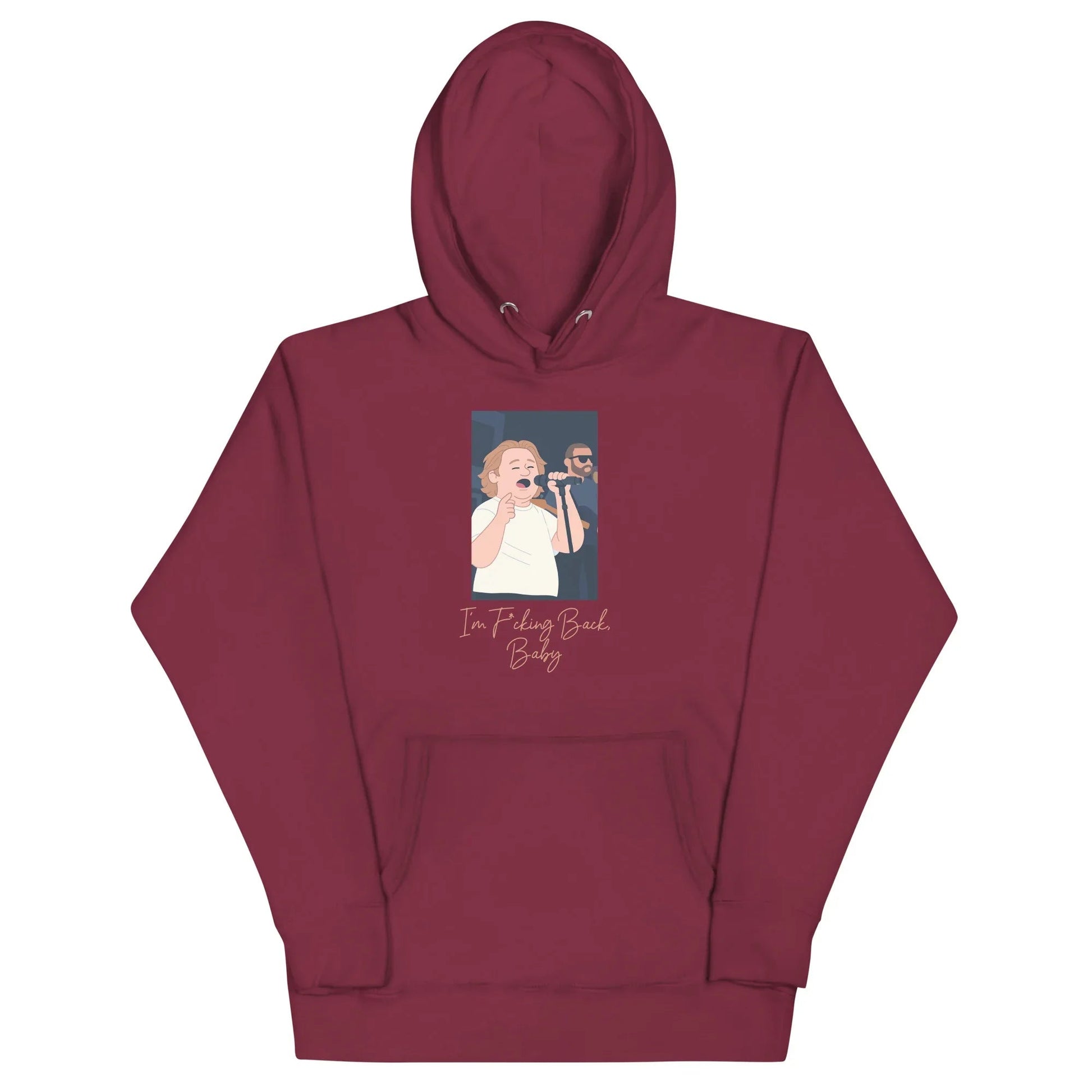 Lewis Capaldi "I'm Back" Unisex Hoodie | Cotton Polyester Blend Alcyone213k