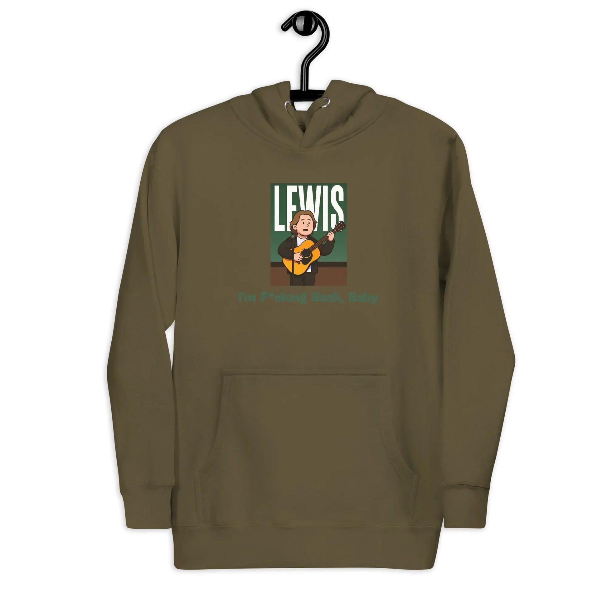 Lewis Capaldi Unisex Hoodie - "I'm Back" Fan Apparel Alcyone213k