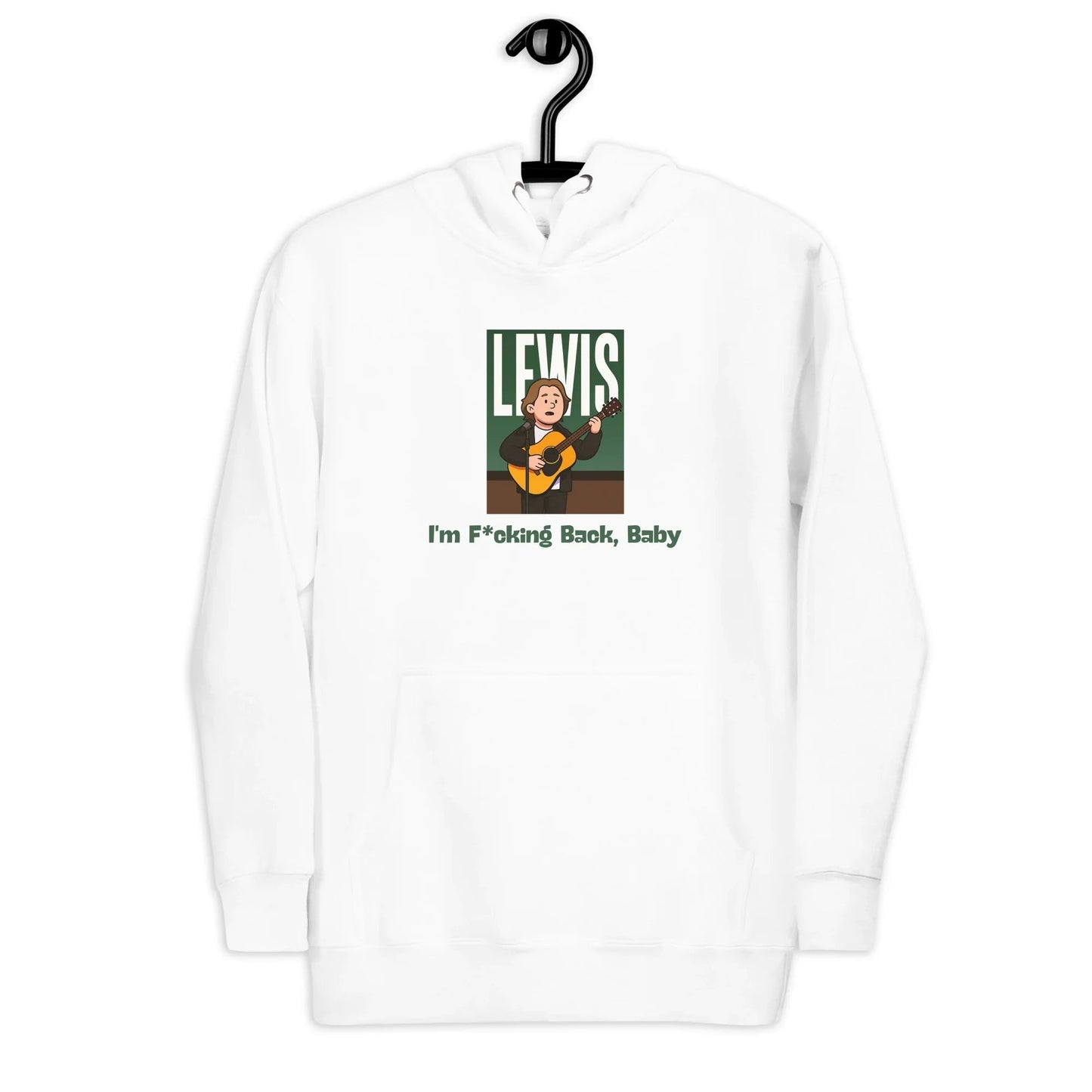 Lewis Capaldi Unisex Hoodie - "I'm Back" Fan Apparel Alcyone213k