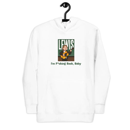 Lewis Capaldi Unisex Hoodie - "I'm Back" Fan Apparel Alcyone213k