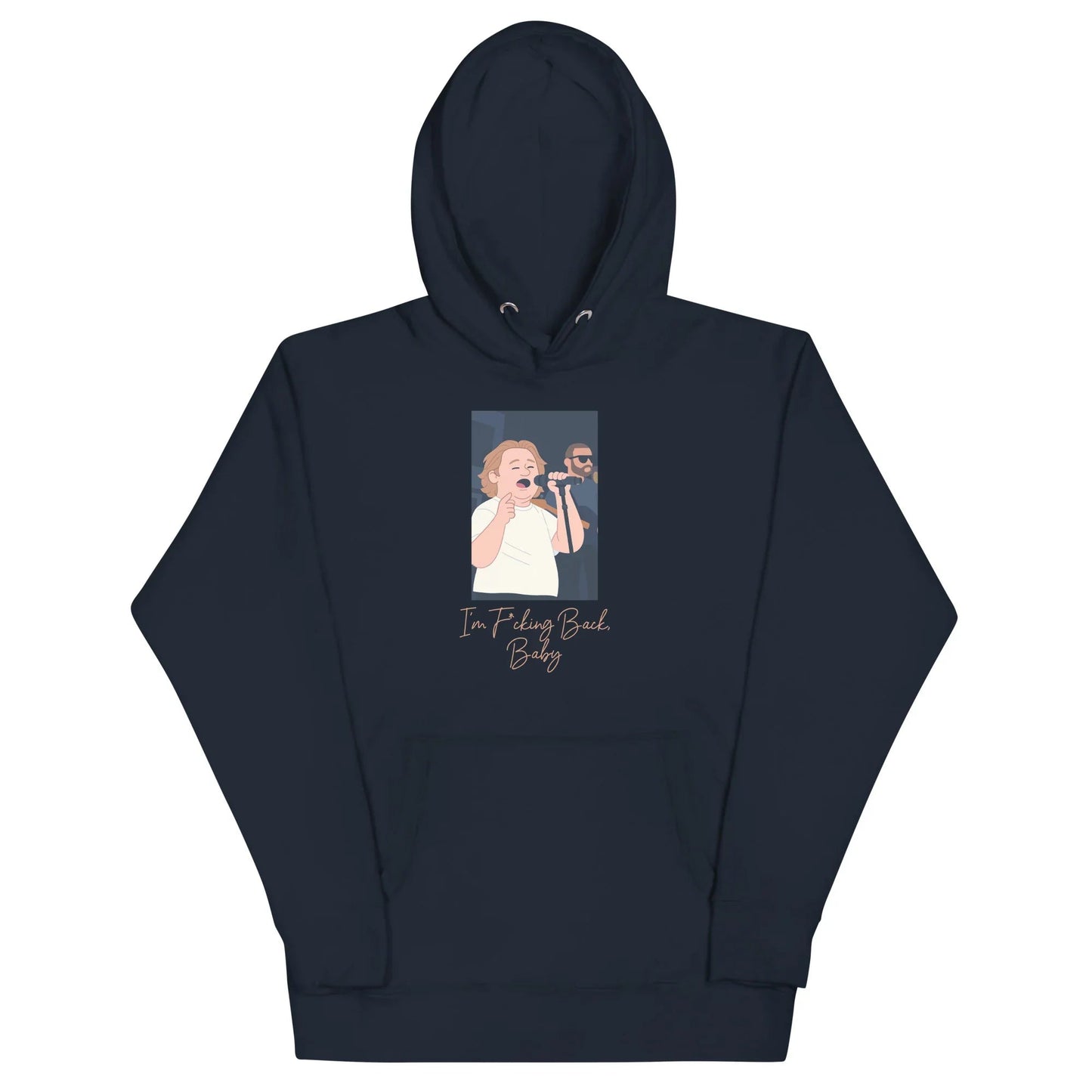 Lewis Capaldi "I'm Back" Unisex Hoodie | Cotton Polyester Blend Alcyone213k