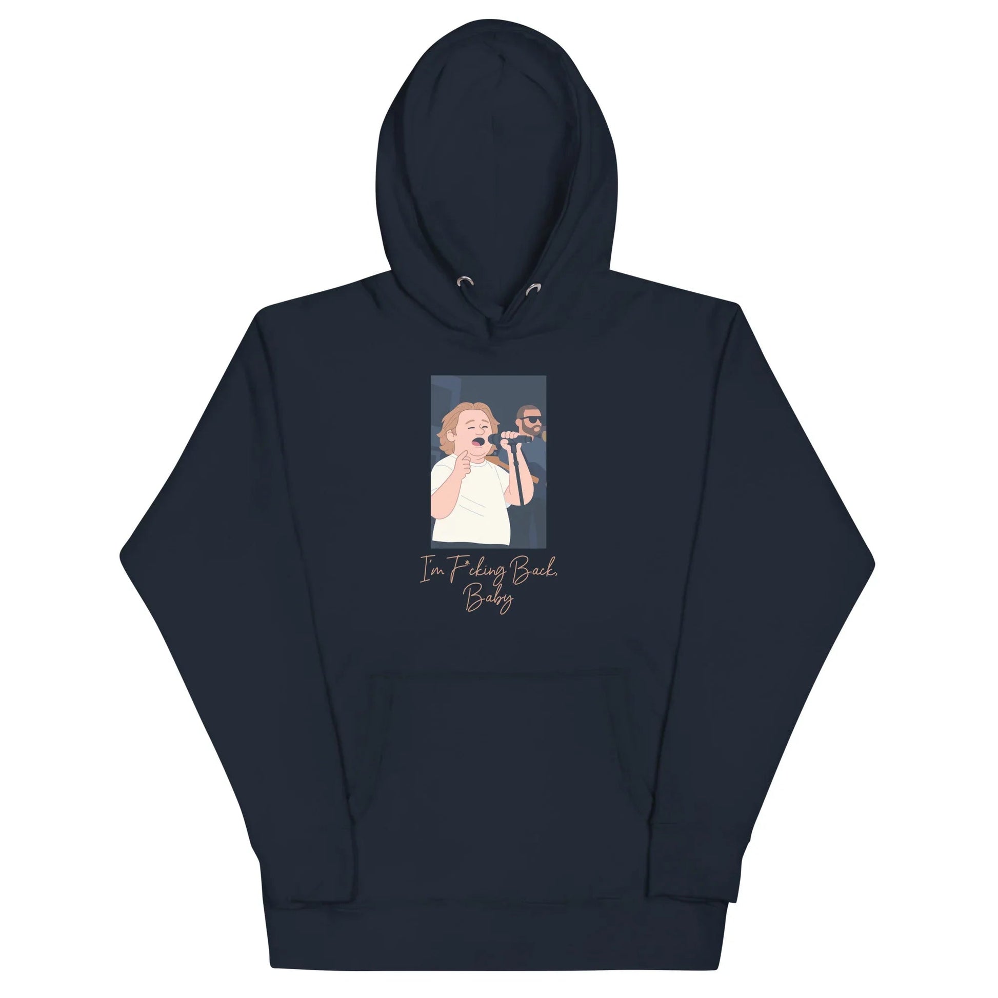 Lewis Capaldi "I'm Back" Unisex Hoodie | Cotton Polyester Blend Alcyone213k