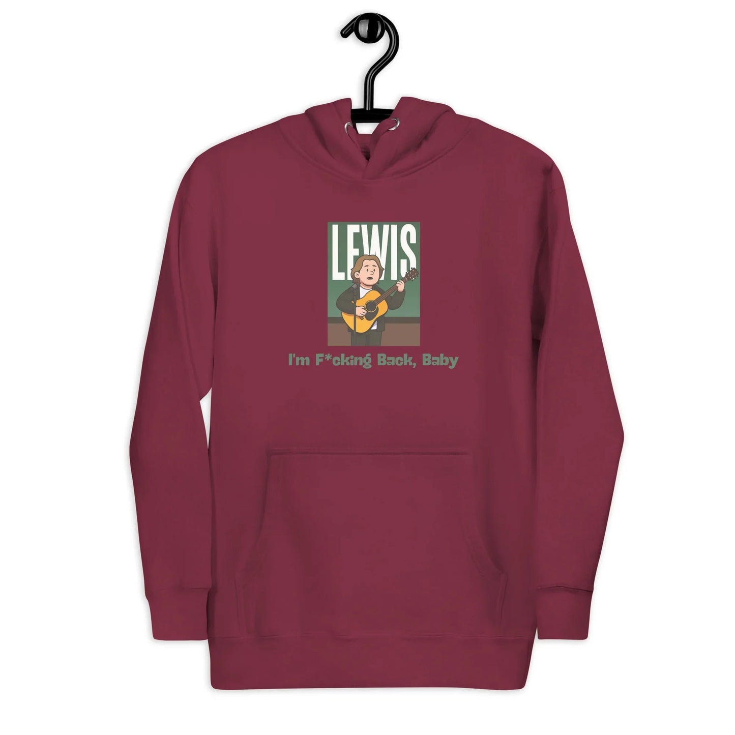 Lewis Capaldi Unisex Hoodie - "I'm Back" Fan Apparel Alcyone213k