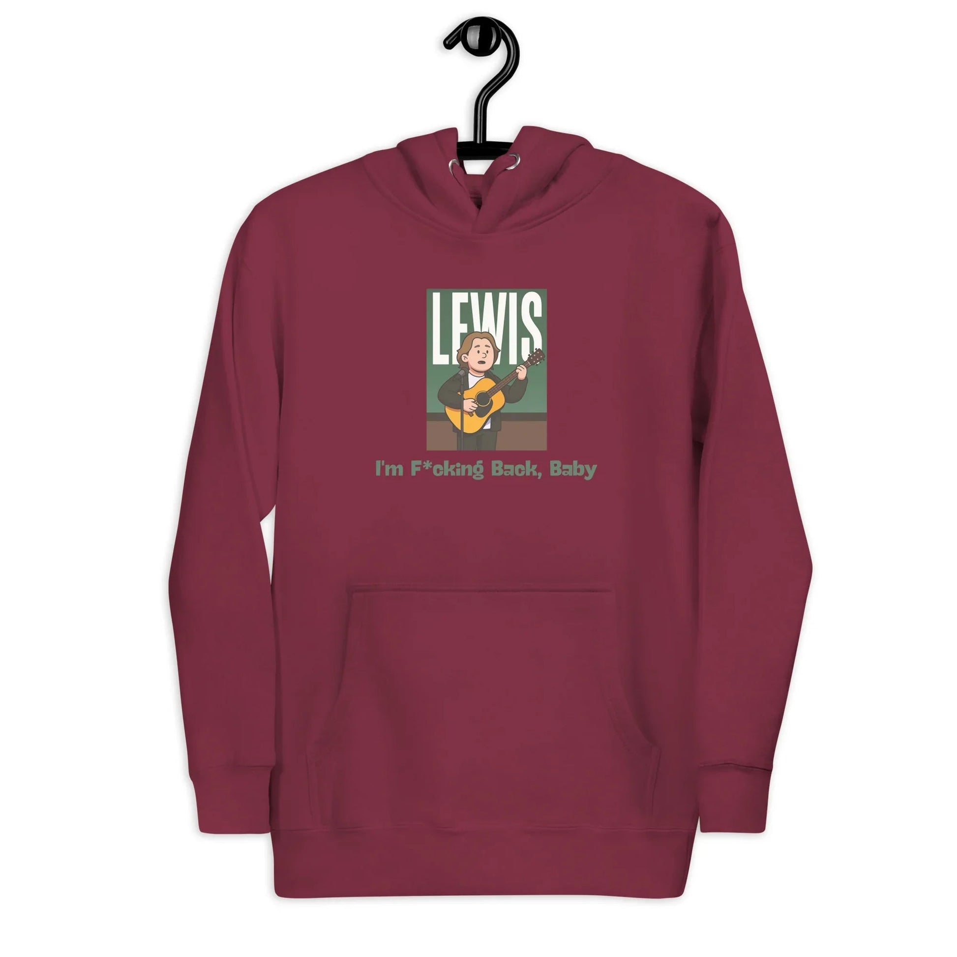 Lewis Capaldi Unisex Hoodie - "I'm Back" Fan Apparel Alcyone213k