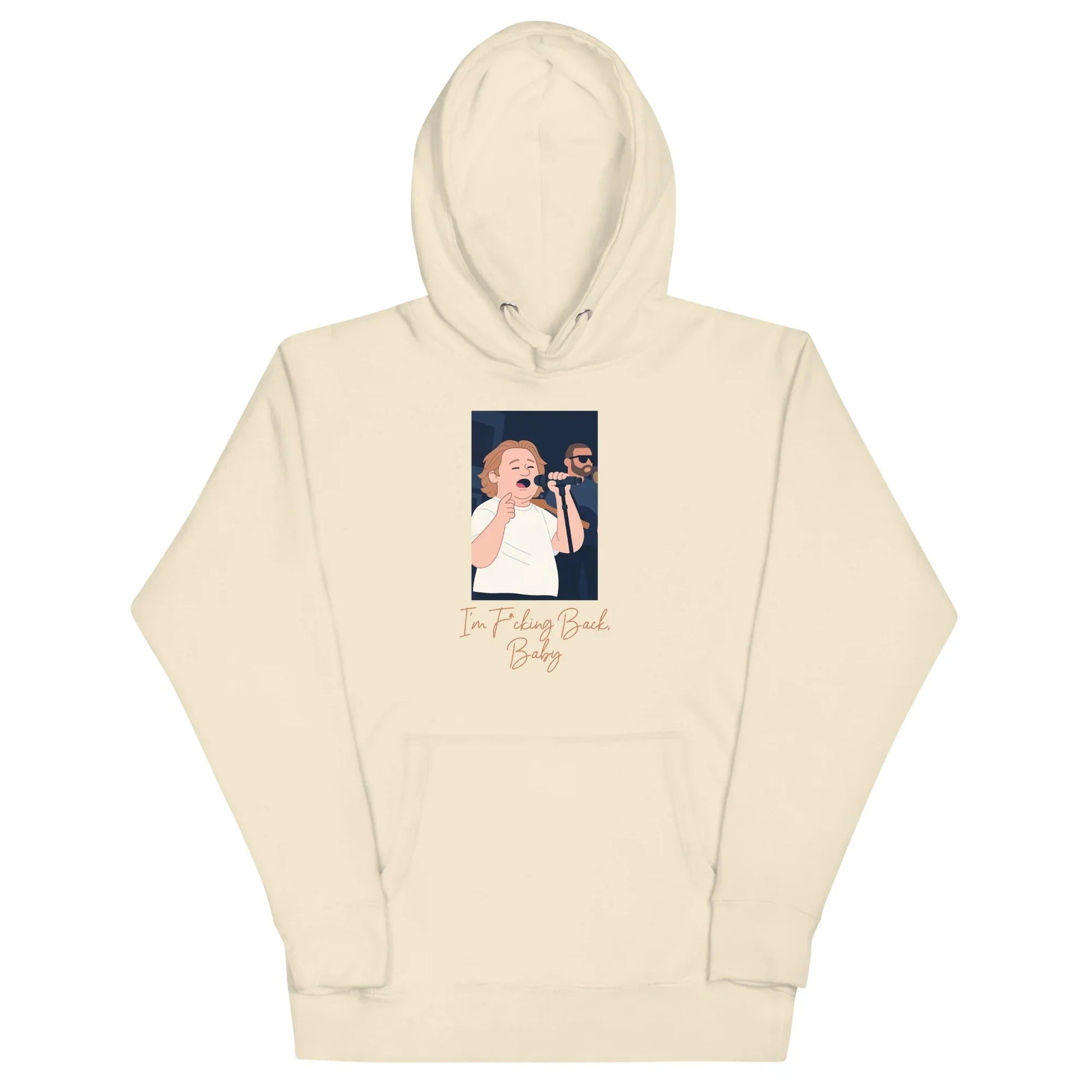 Lewis Capaldi "I'm Back" Unisex Hoodie | Cotton Polyester Blend Alcyone213k
