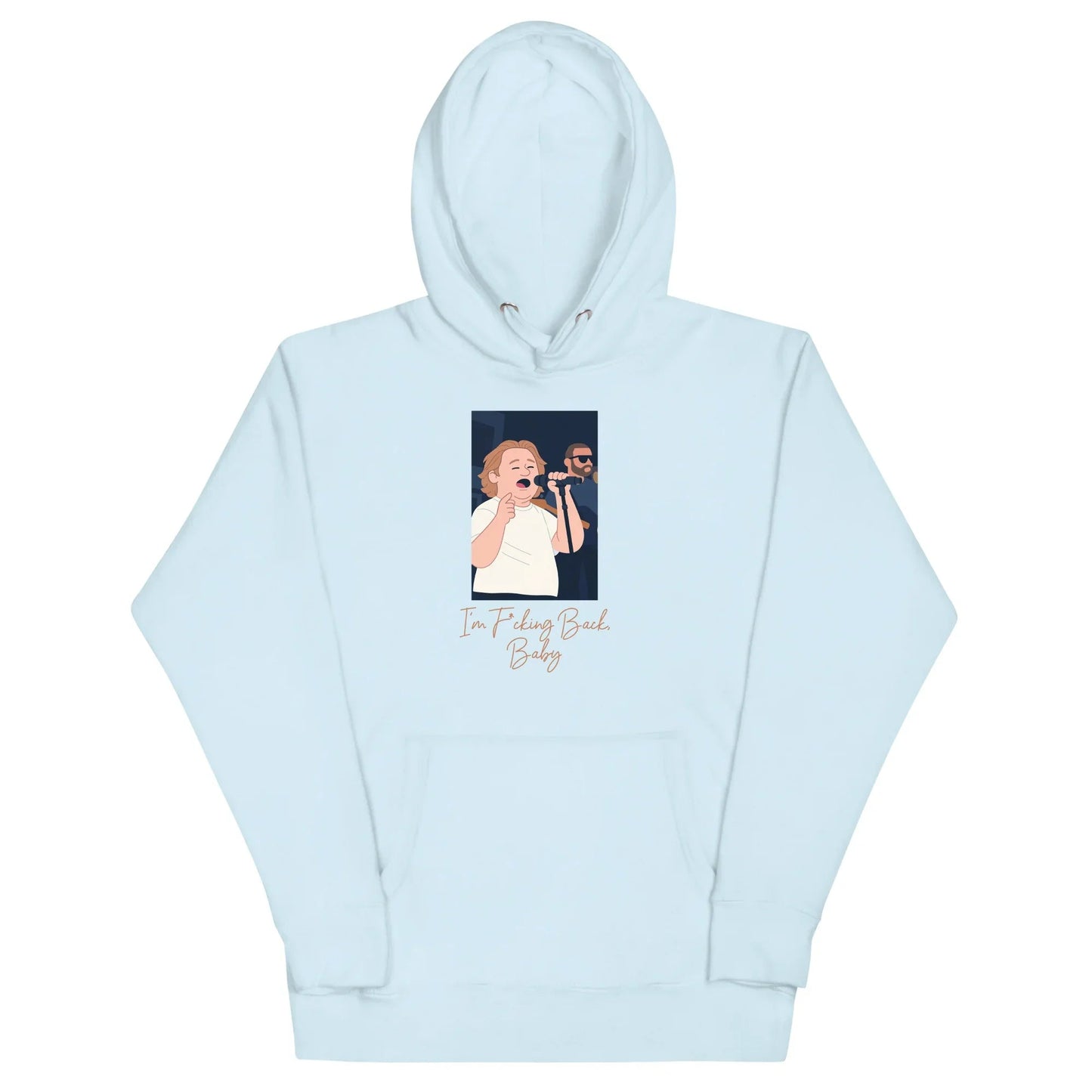 Lewis Capaldi "I'm Back" Unisex Hoodie | Cotton Polyester Blend Alcyone213k
