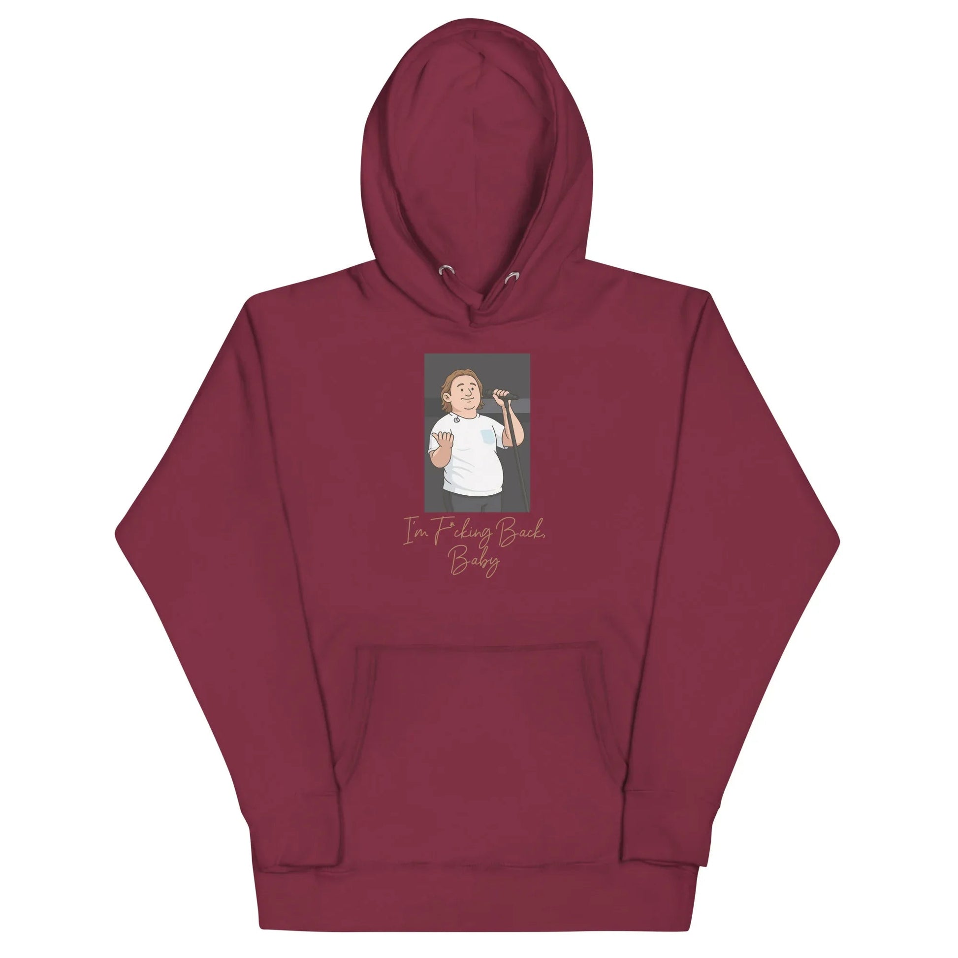 Lewis Capaldi "I'm Back" Unisex Hoodie | Cotton-Polyester Blend Concert Apparel Alcyone213k