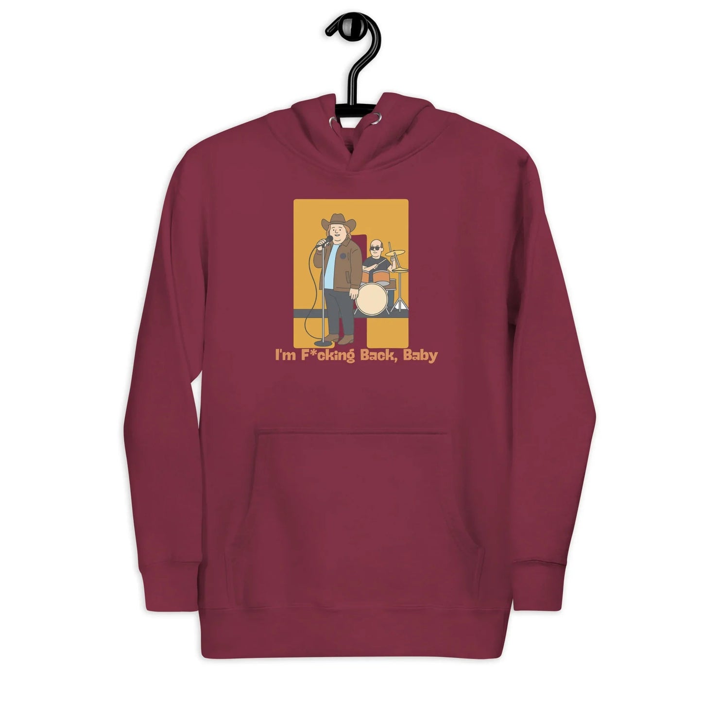 Lewis Capaldi "I'm Back" Unisex Hoodie | Cotton Polyester Concert Fan Apparel Alcyone213k